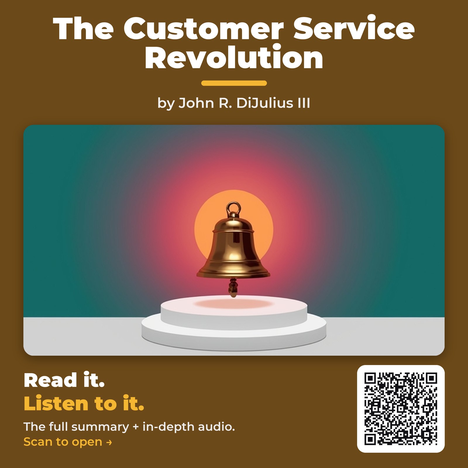 The Customer Service Revolution — by John R. DiJulius III