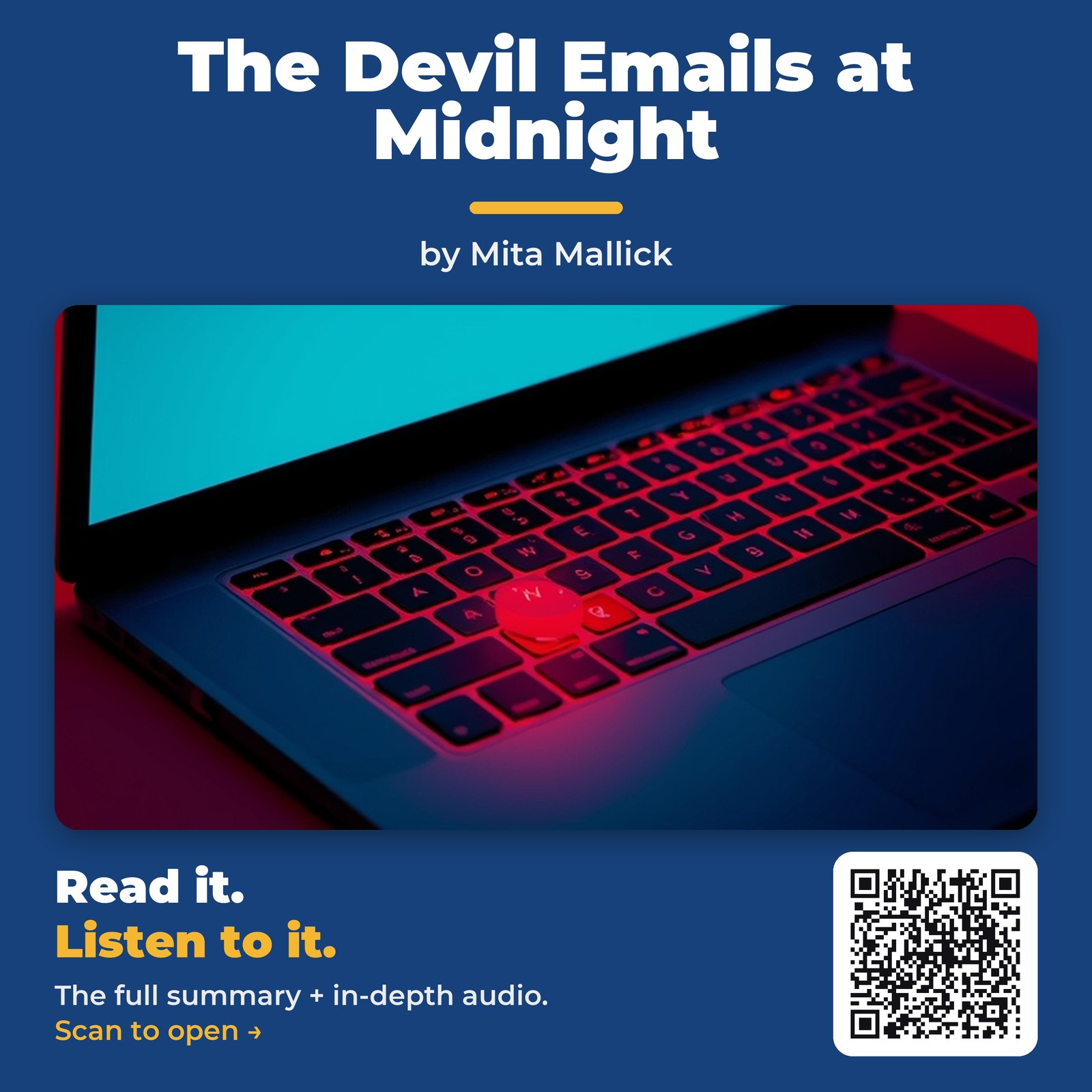 The Devil Emails at Midnight — by Mita Mallick