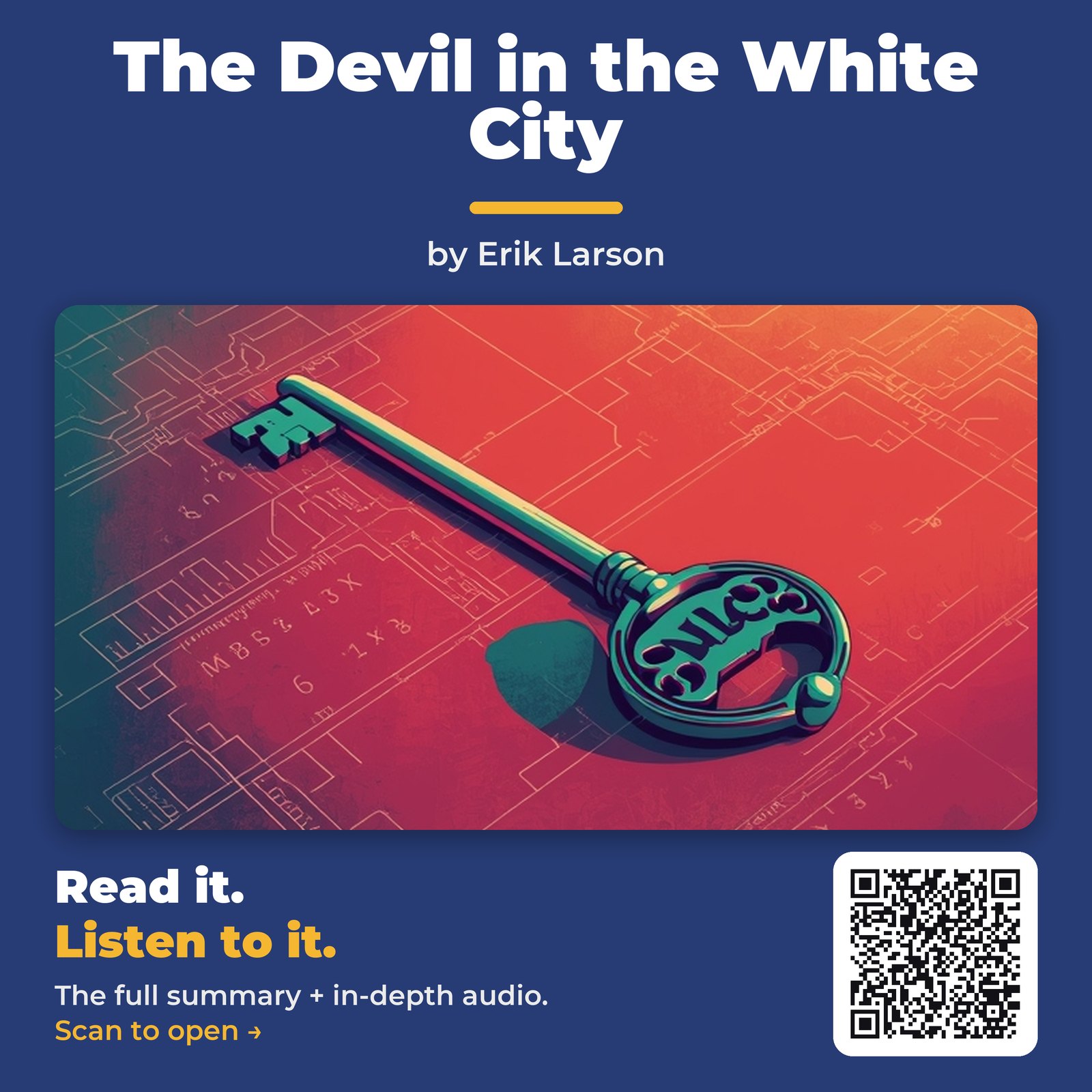 The Devil in the White City — by Erik Larson