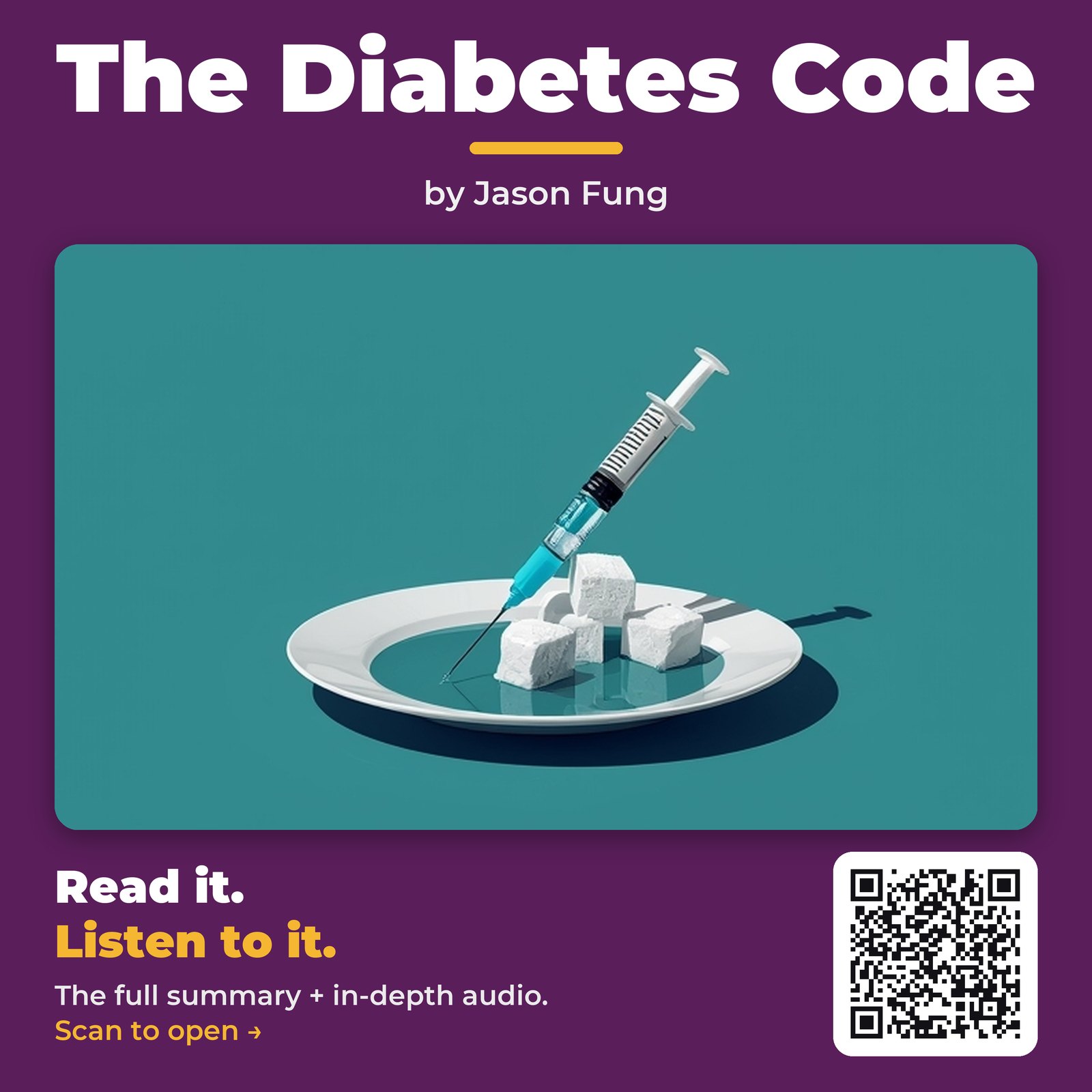 The Diabetes Code — by Jason Fung
