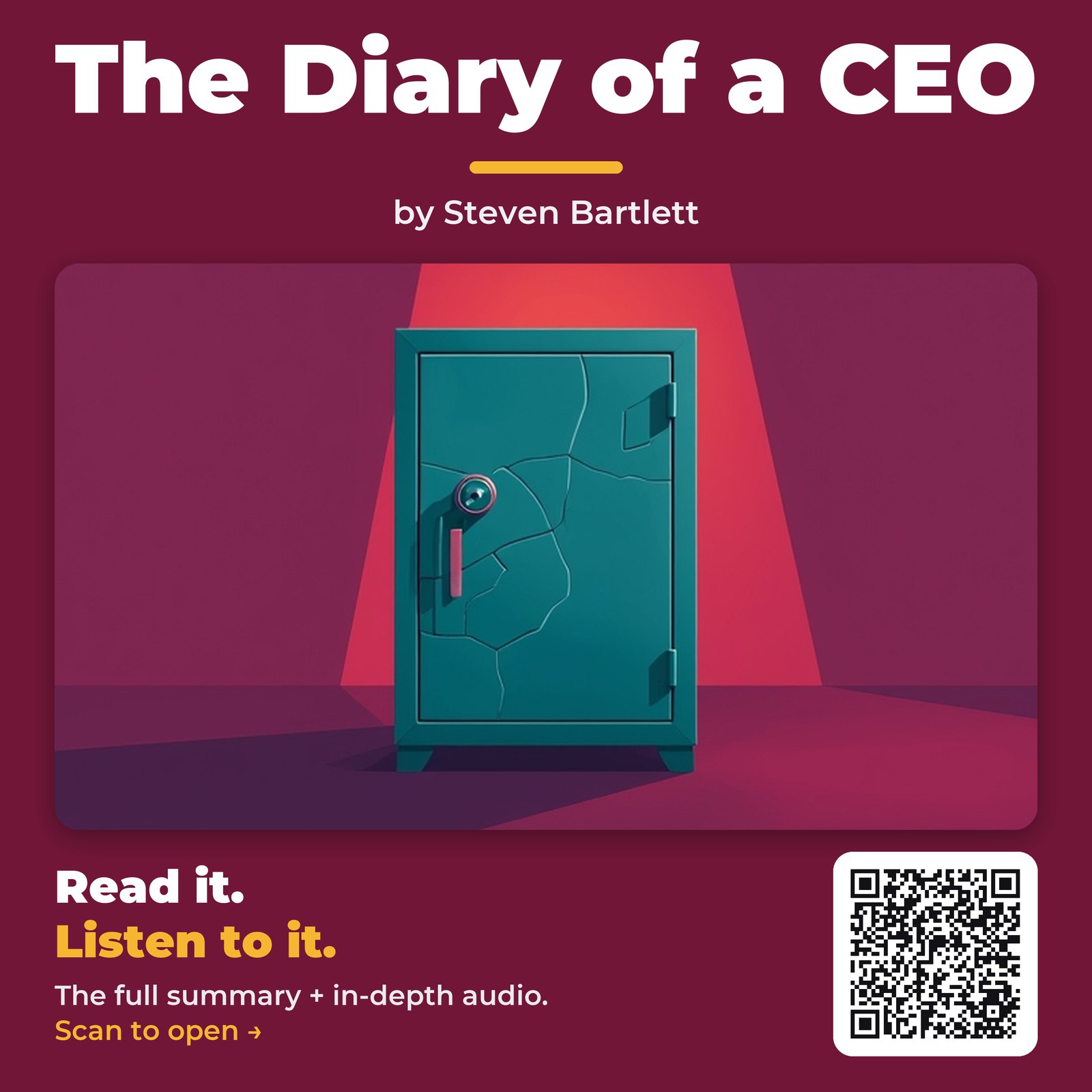The Diary of a CEO — by Steven Bartlett