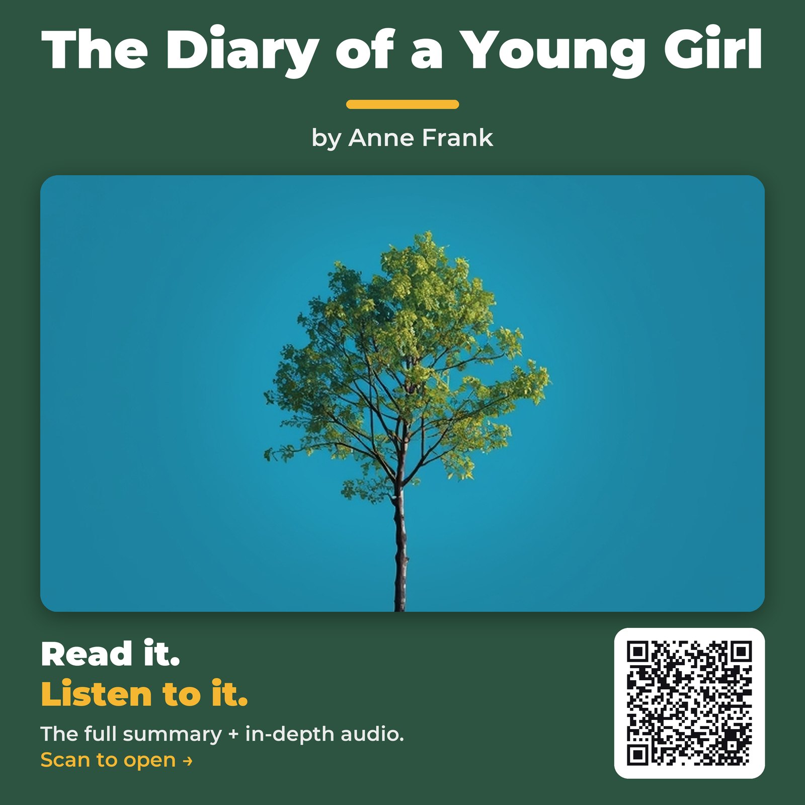 The Diary of a Young Girl — by Anne Frank