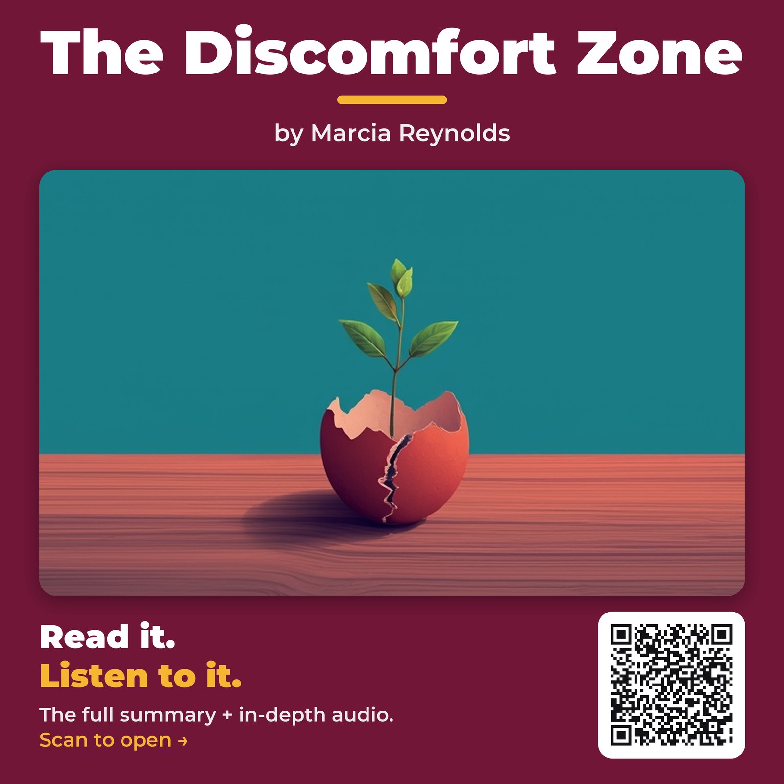 The Discomfort Zone — by Marcia Reynolds