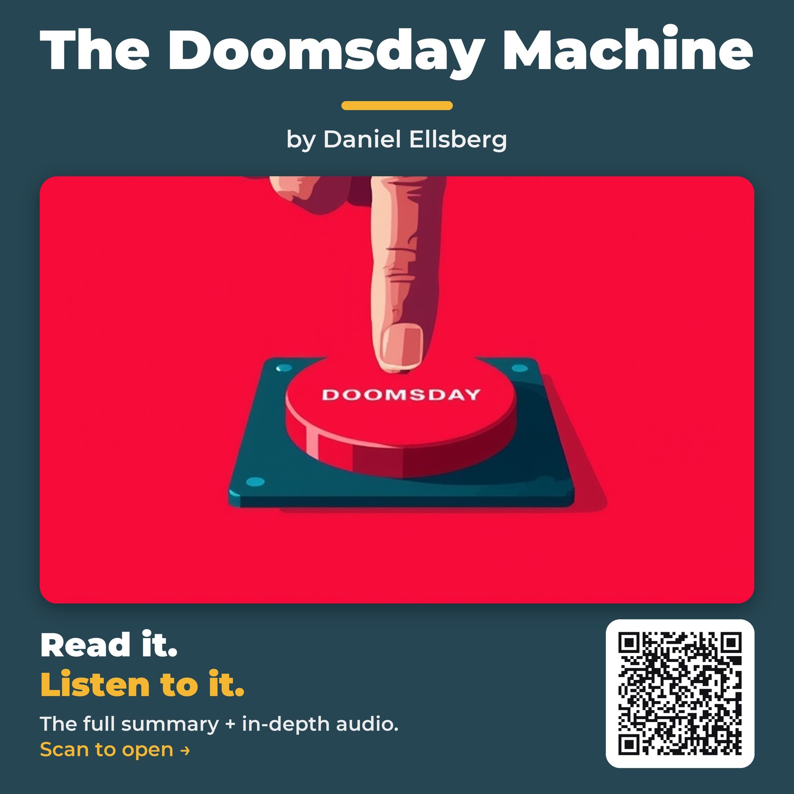 The Doomsday Machine — by Daniel Ellsberg