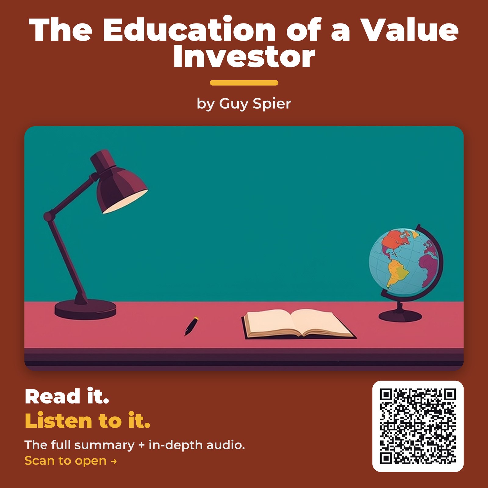 The Education of a Value Investor — by Guy Spier