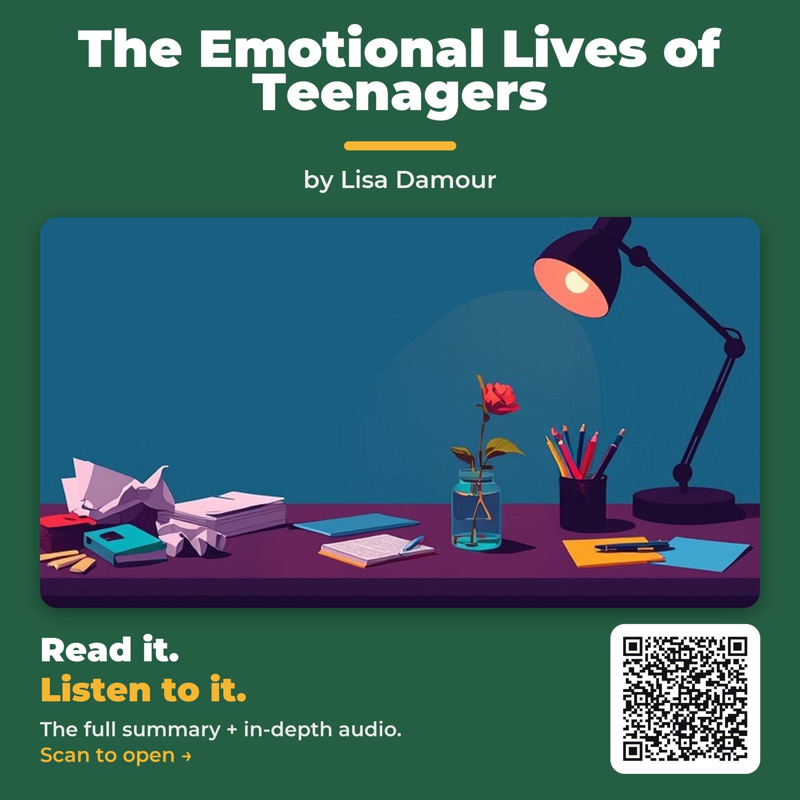 The Emotional Lives of Teenagers — by Lisa Damour