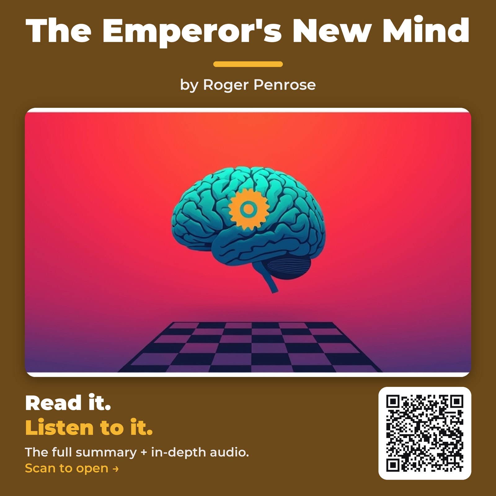 The Emperor’s New Mind — by Roger Penrose