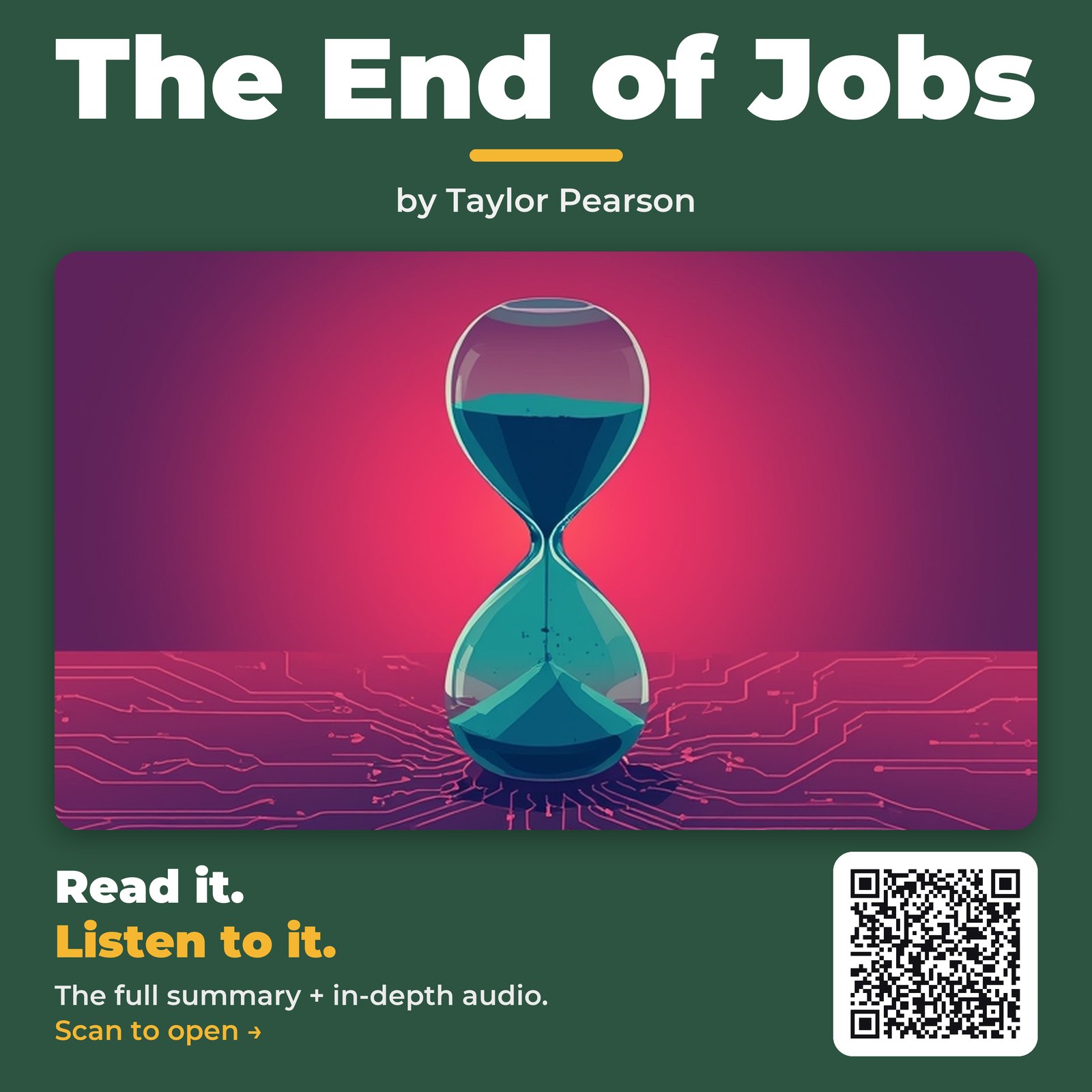 The End of Jobs — by Taylor Pearson