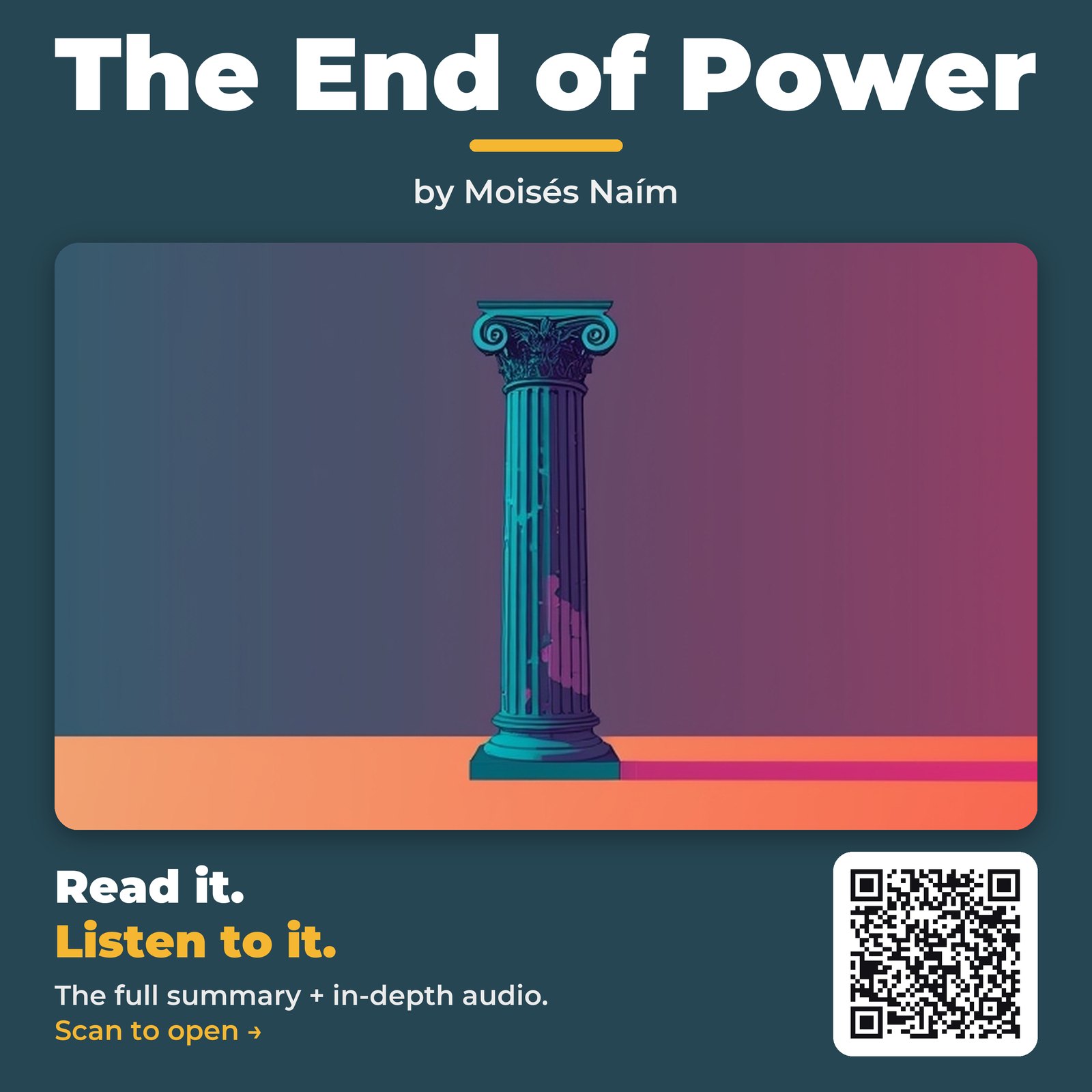 The End of Power — by Moisés Naím