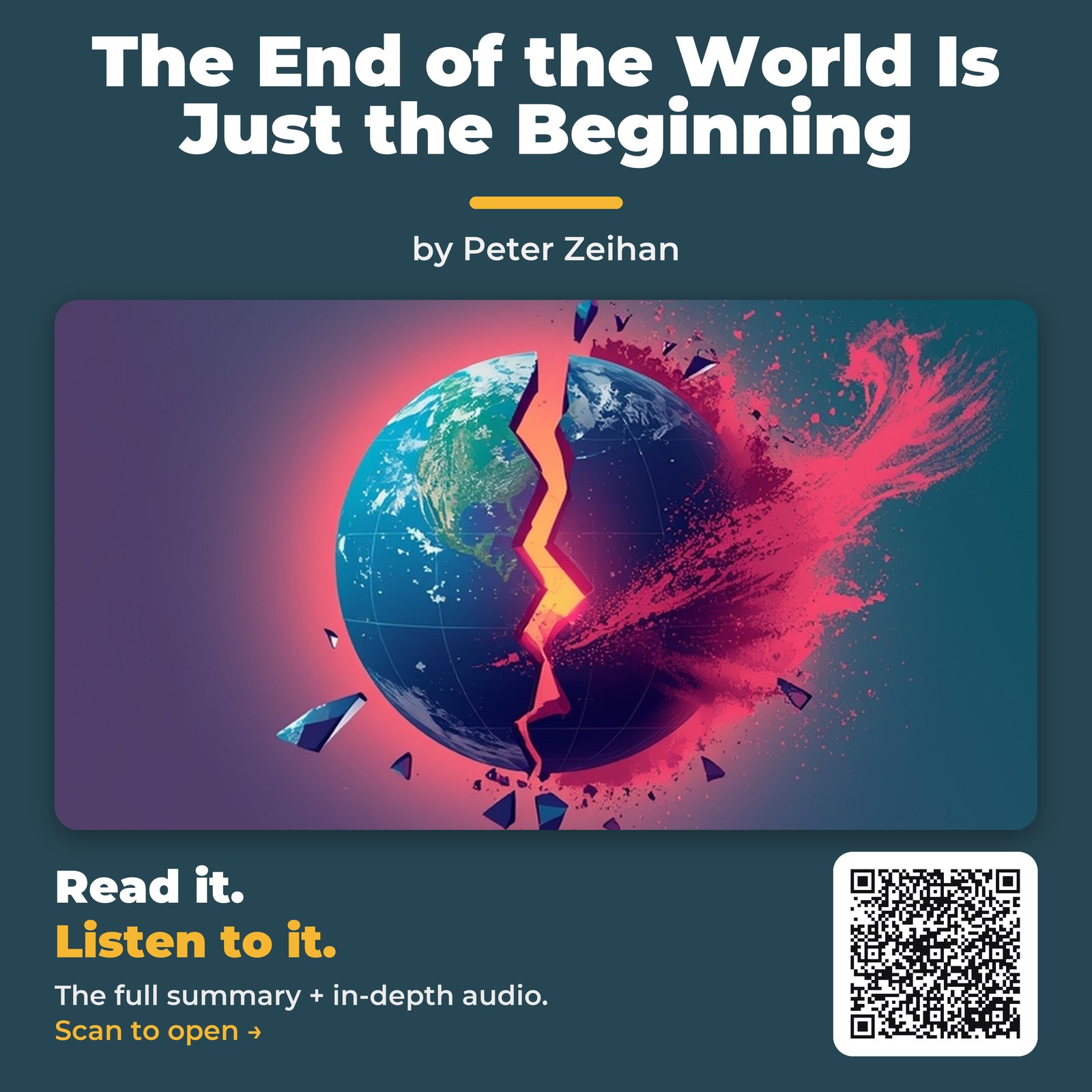The End of the World Is Just the Beginning — by Peter Zeihan
