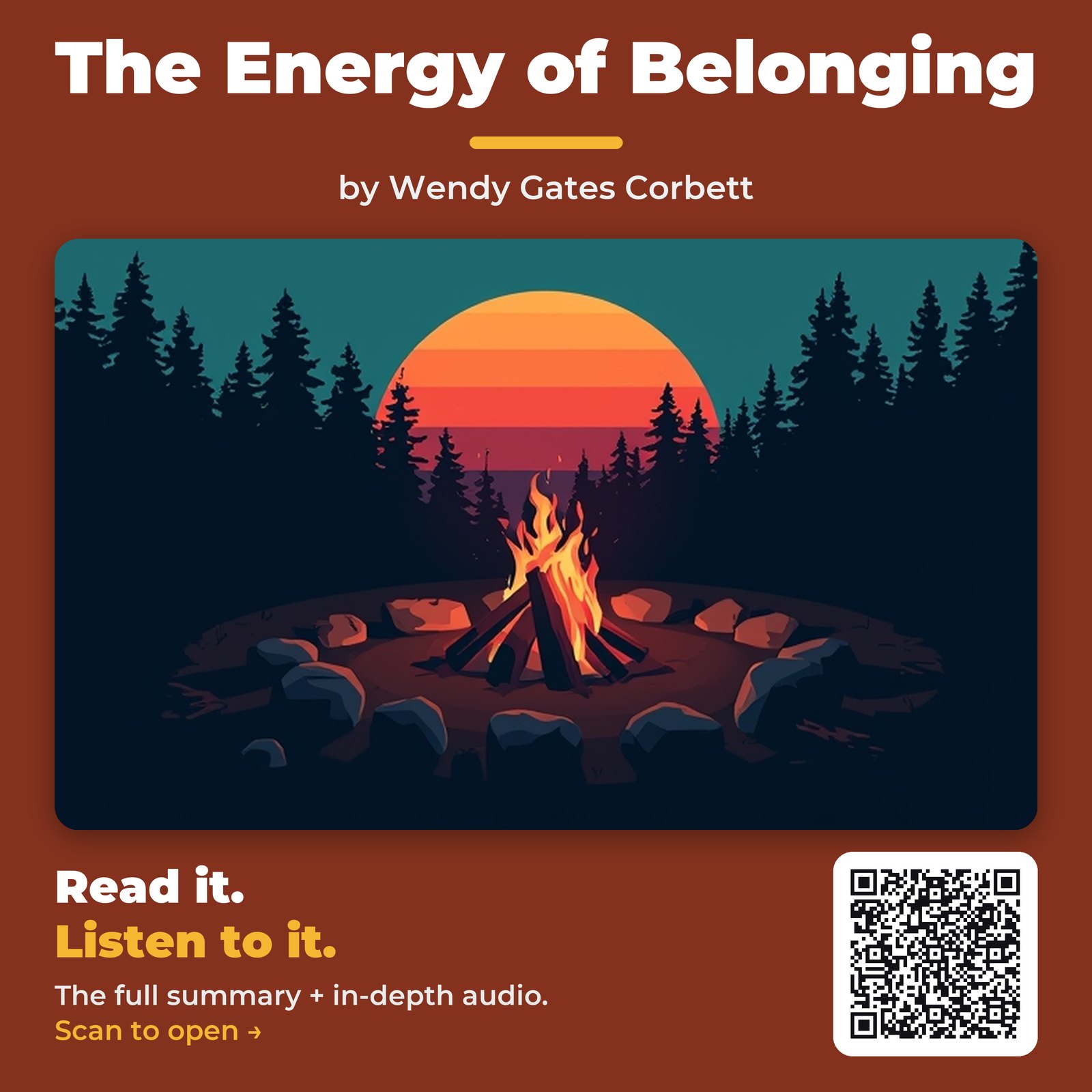 The Energy of Belonging — by Wendy Gates Corbett
