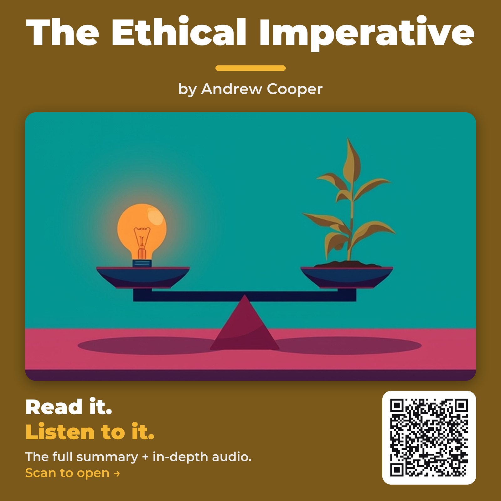 The Ethical Imperative — by Andrew Cooper