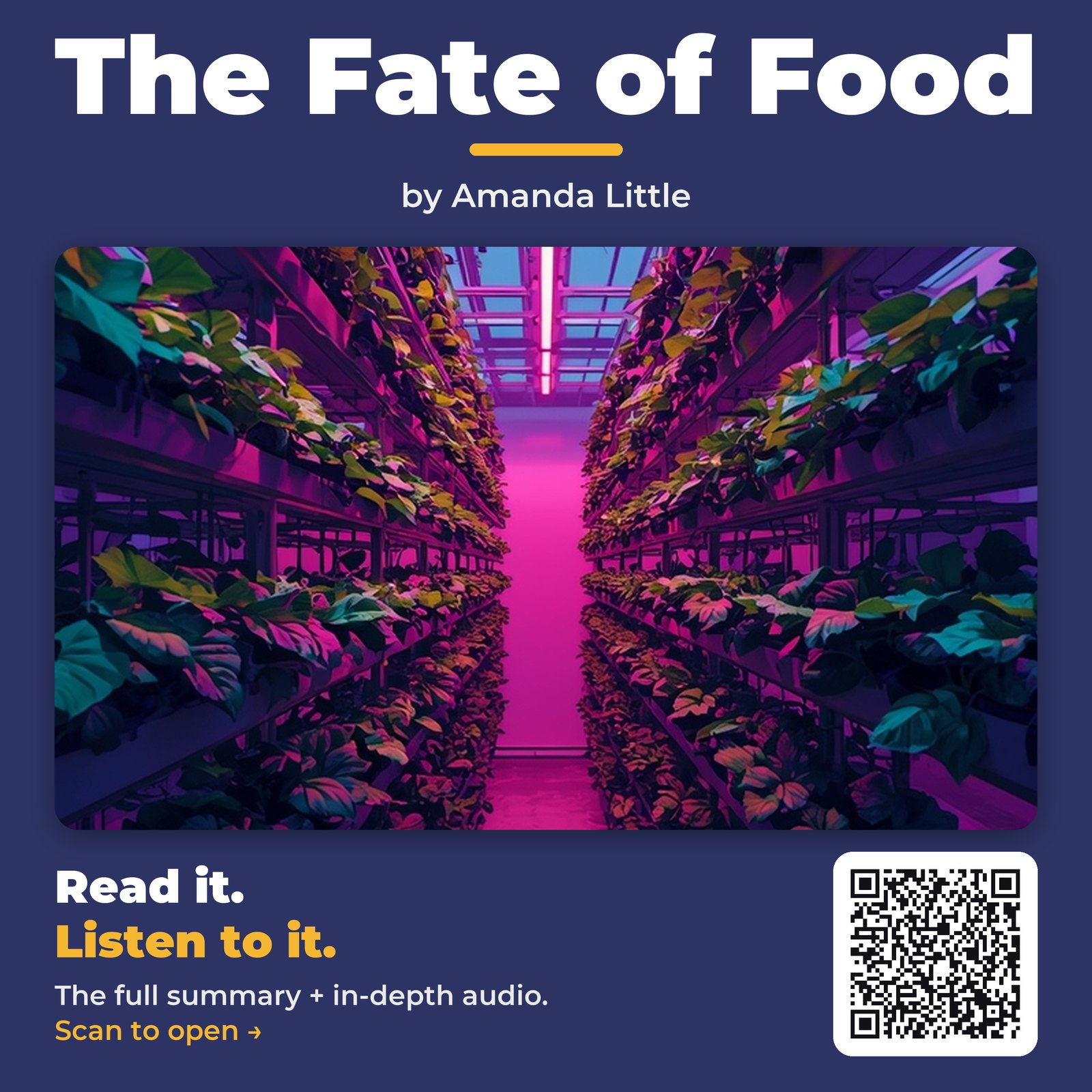 The Fate of Food — by Amanda Little