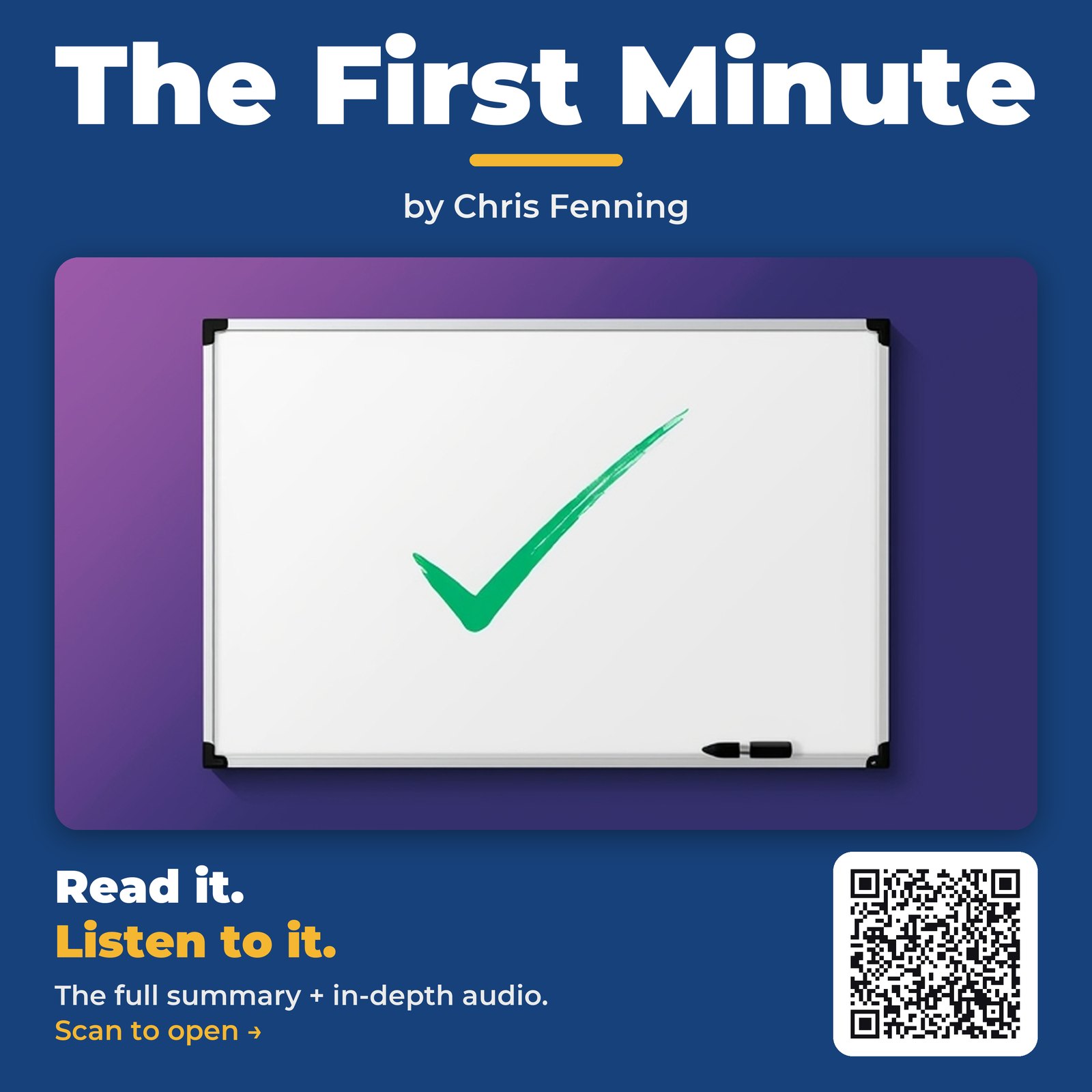 The First Minute — by Chris Fenning