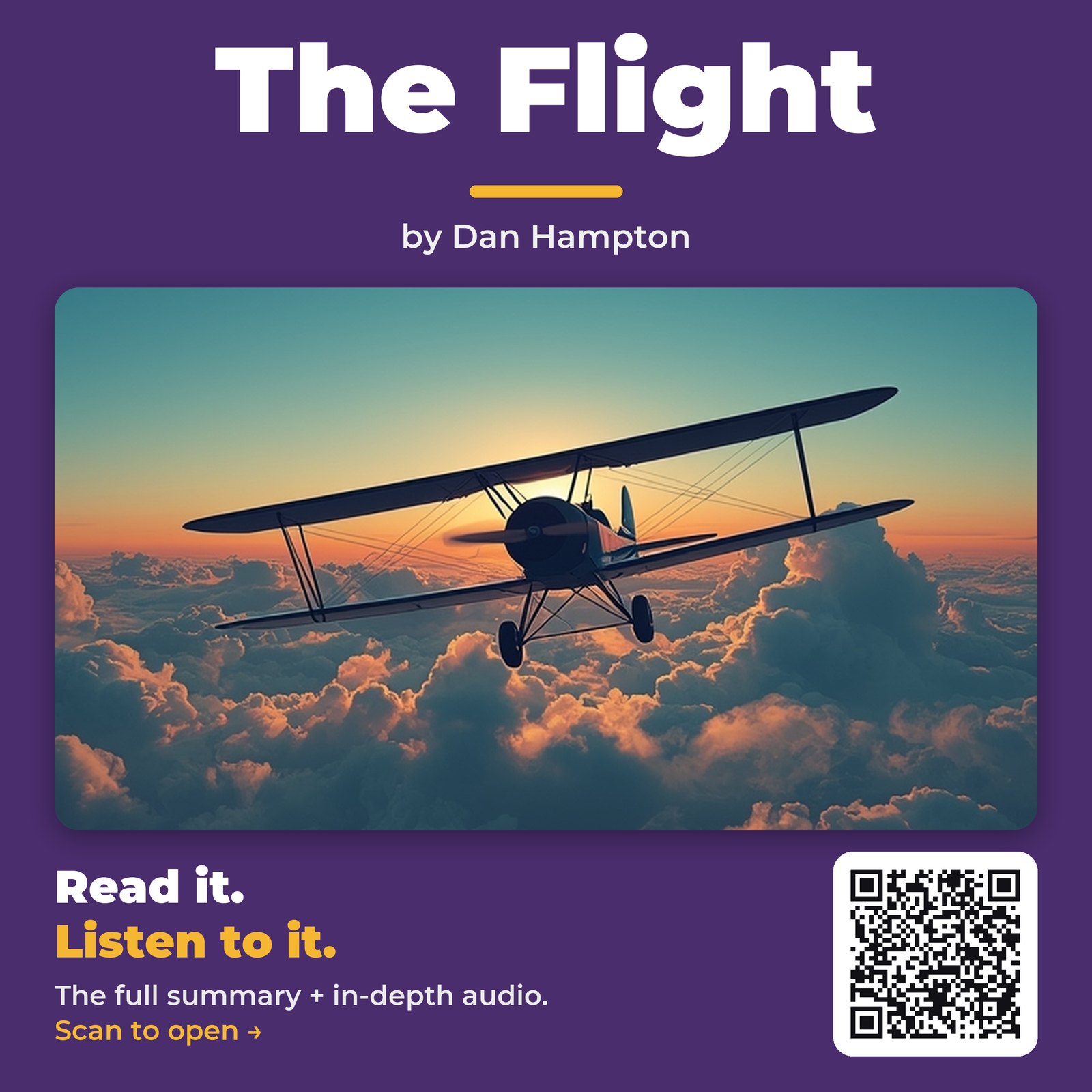 The Flight — by Dan Hampton
