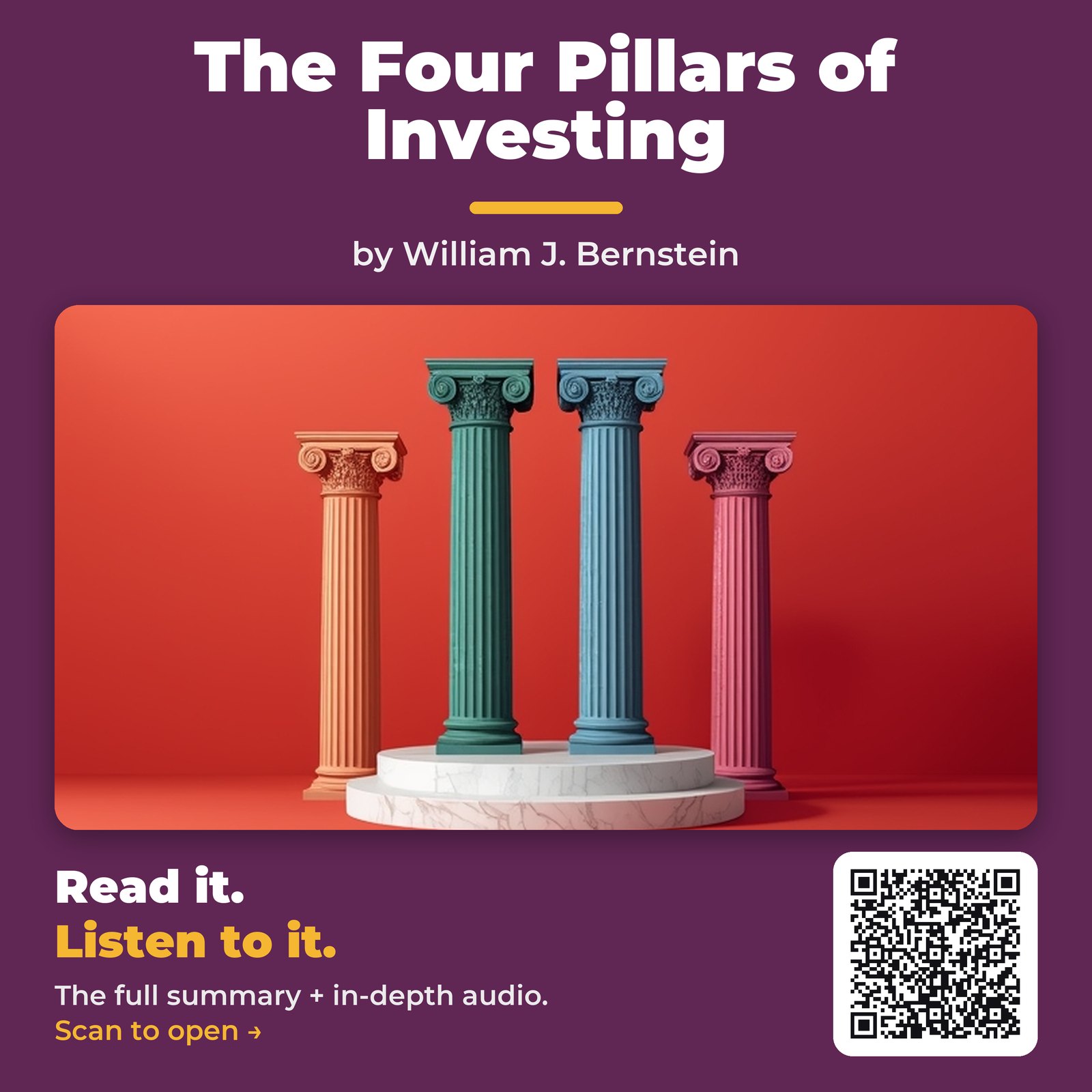 The Four Pillars of Investing — by William J. Bernstein