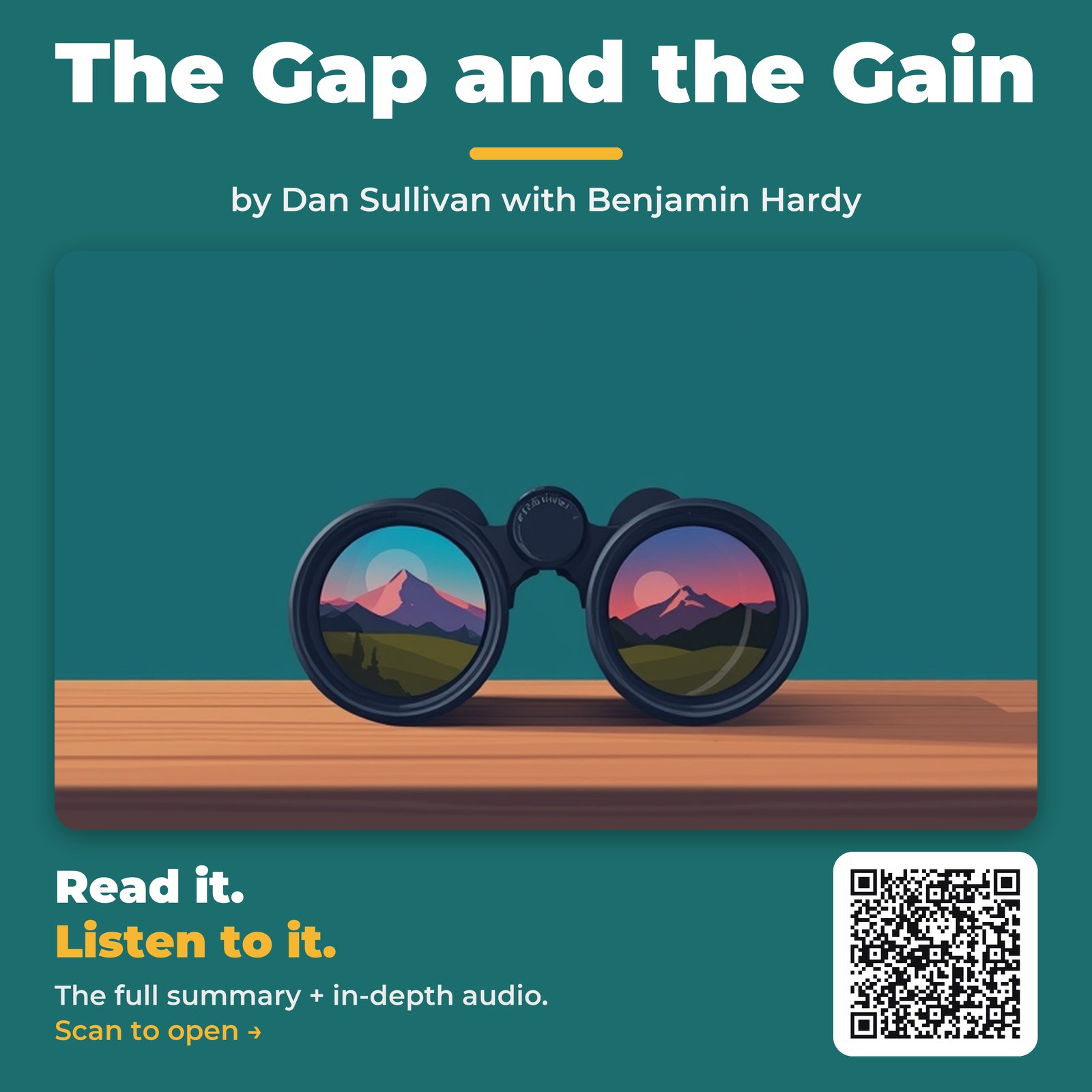 The Gap and the Gain — by Dan Sullivan with Benjamin Hardy