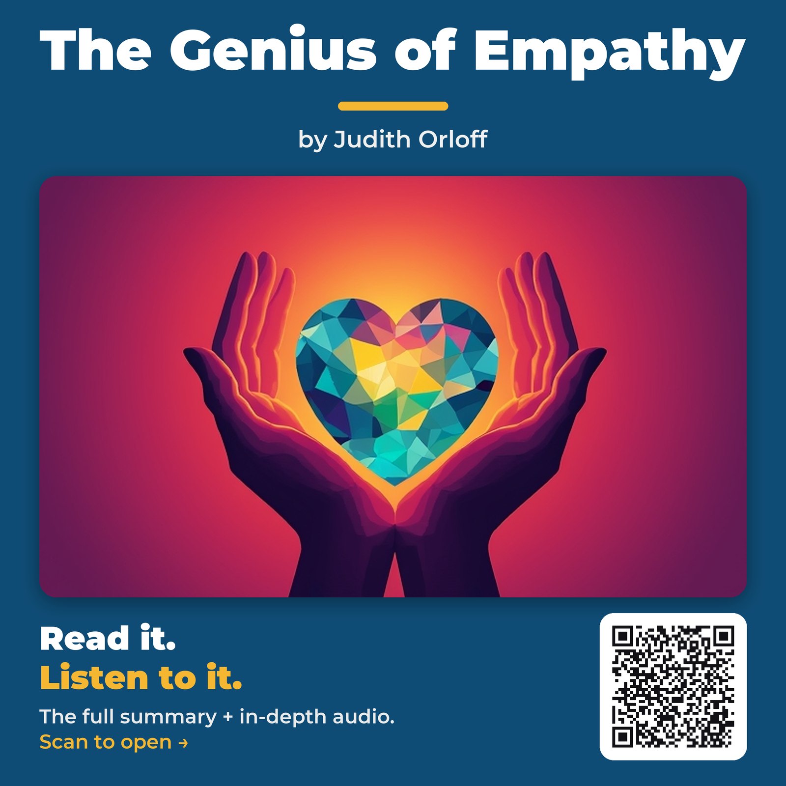 The Genius of Empathy — by Judith Orloff