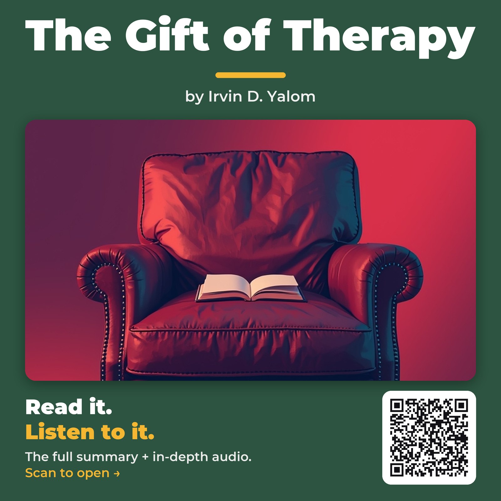 The Gift of Therapy — by Irvin D. Yalom