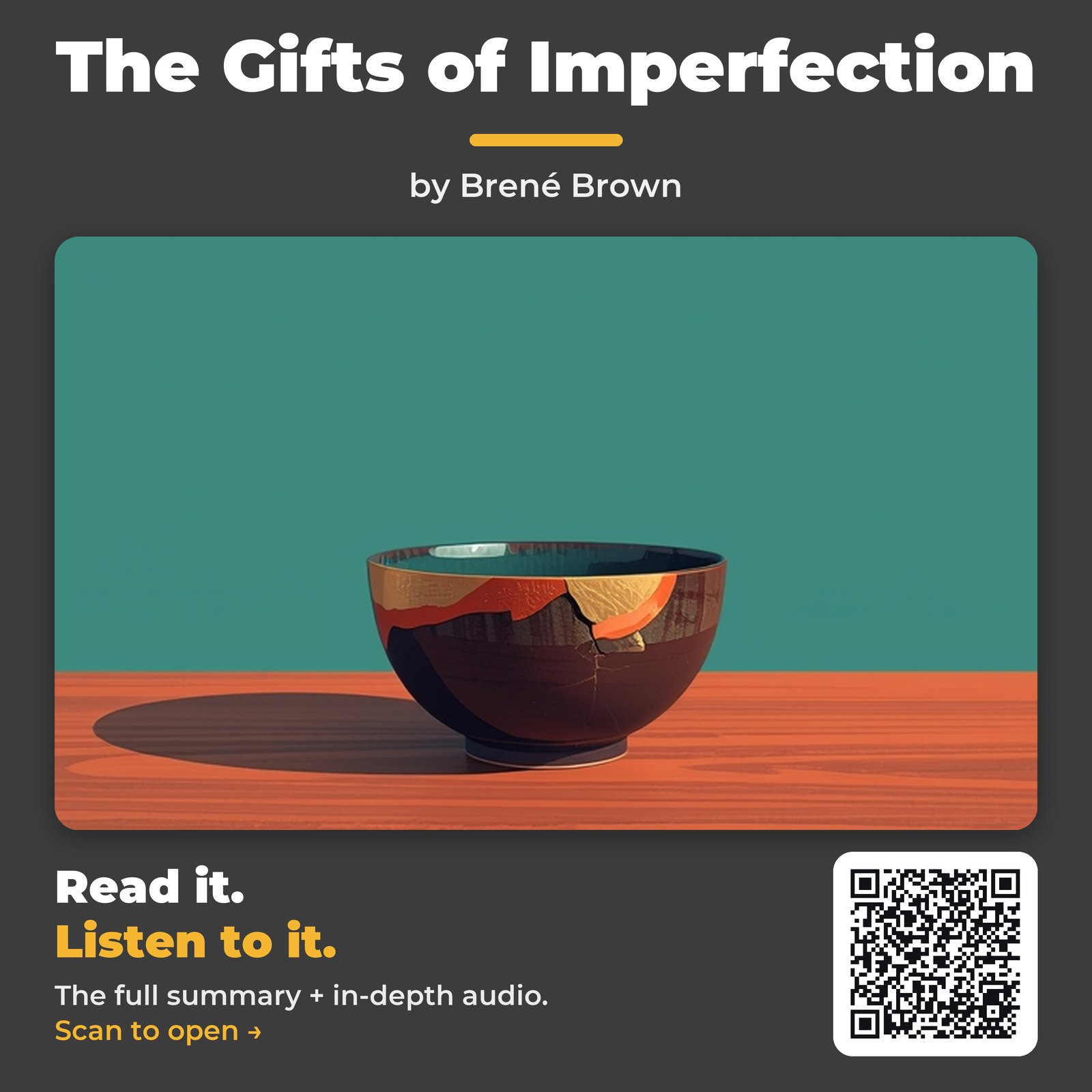 The Gifts of Imperfection — by Brené Brown