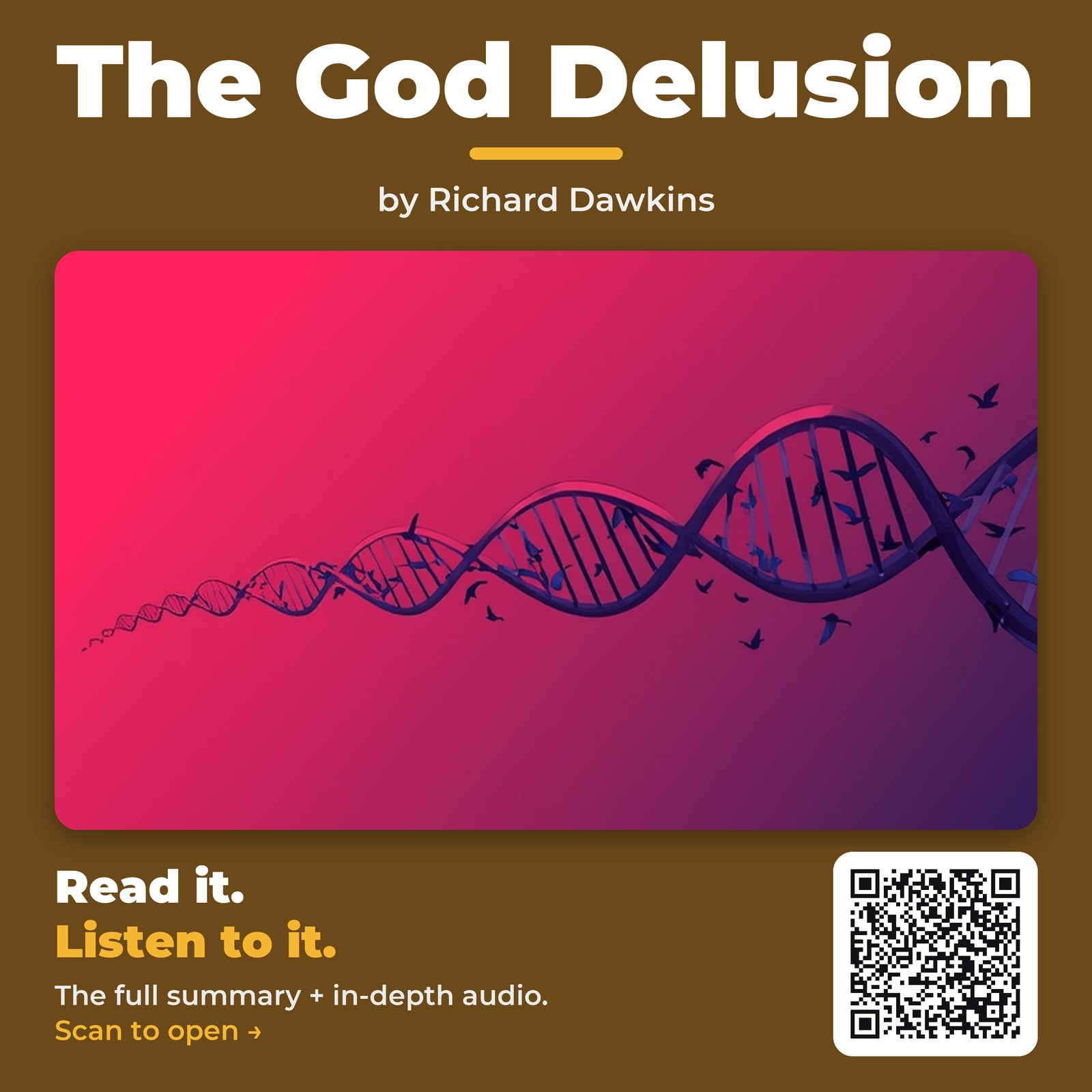 The God Delusion — by Richard Dawkins
