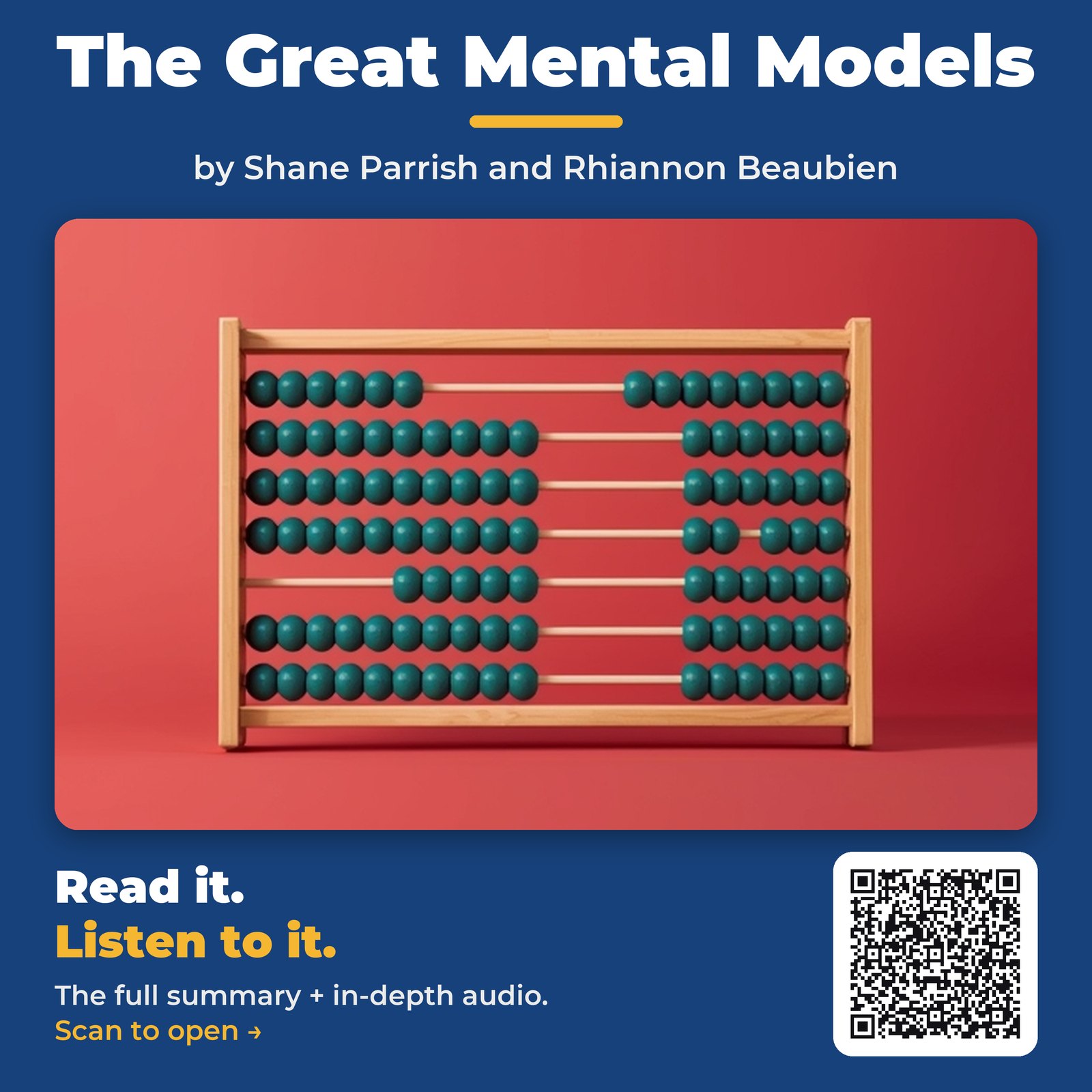 The Great Mental Models — by Shane Parrish and Rhiannon Beaubien