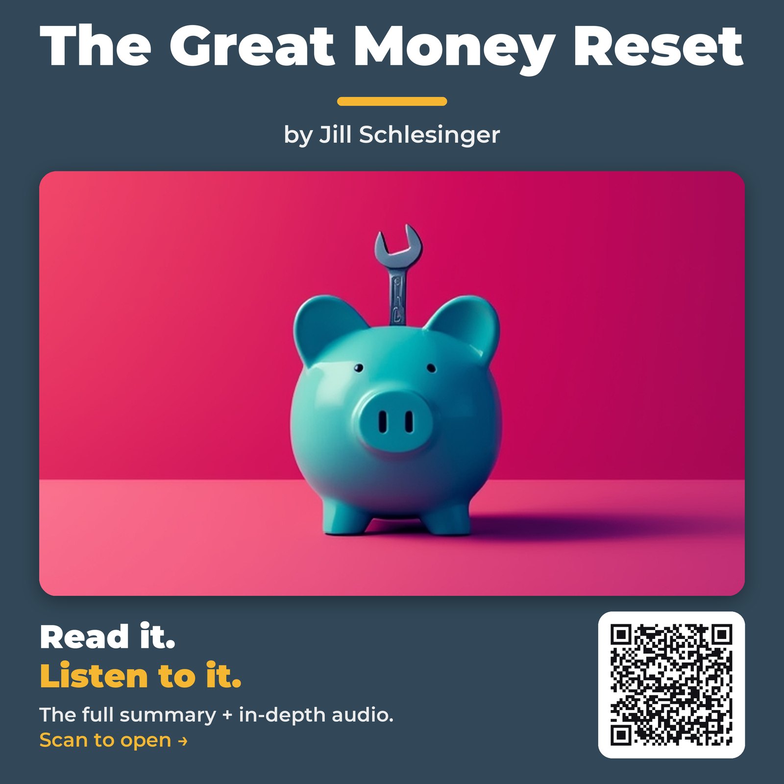 The Great Money Reset — by Jill Schlesinger