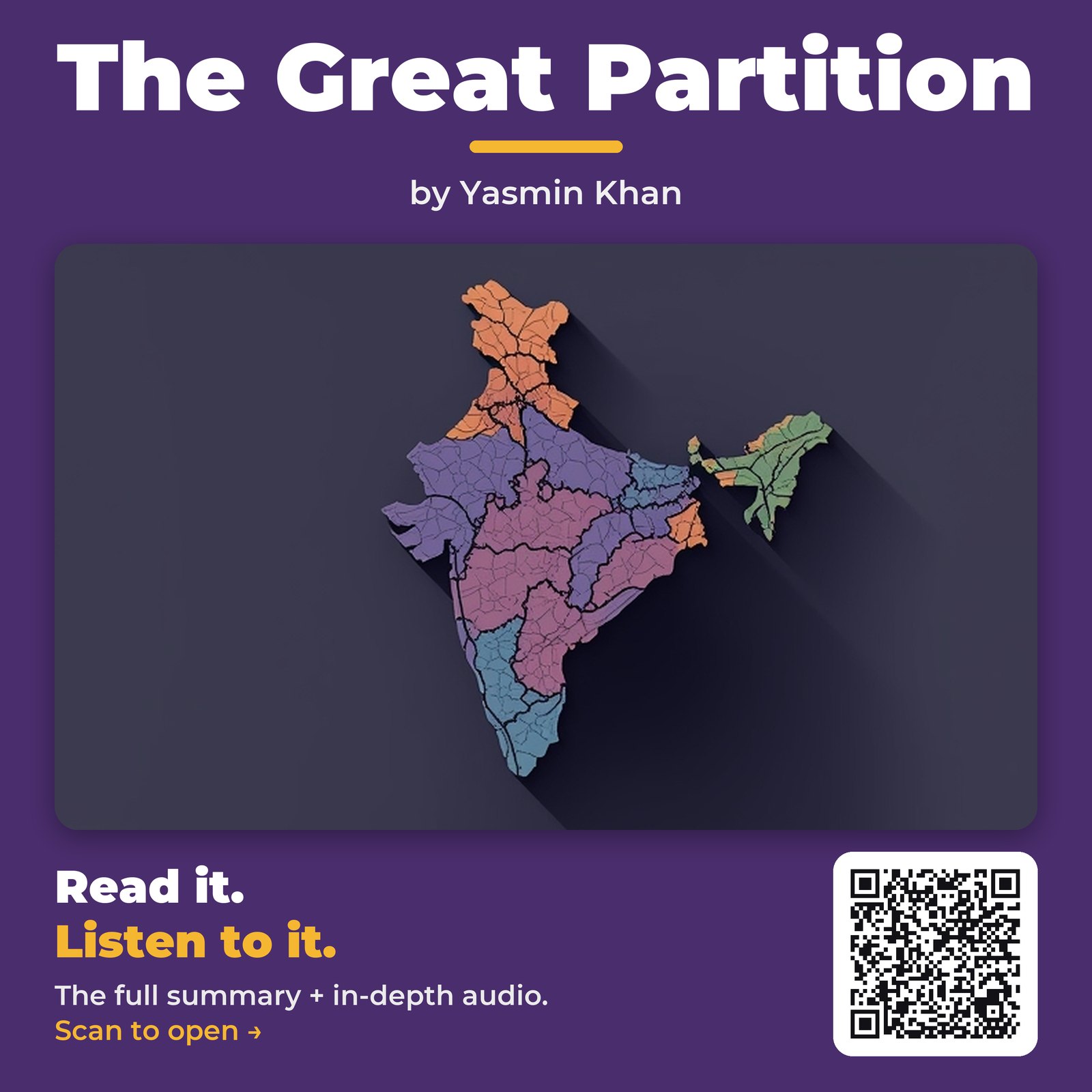 The Great Partition — by Yasmin Khan