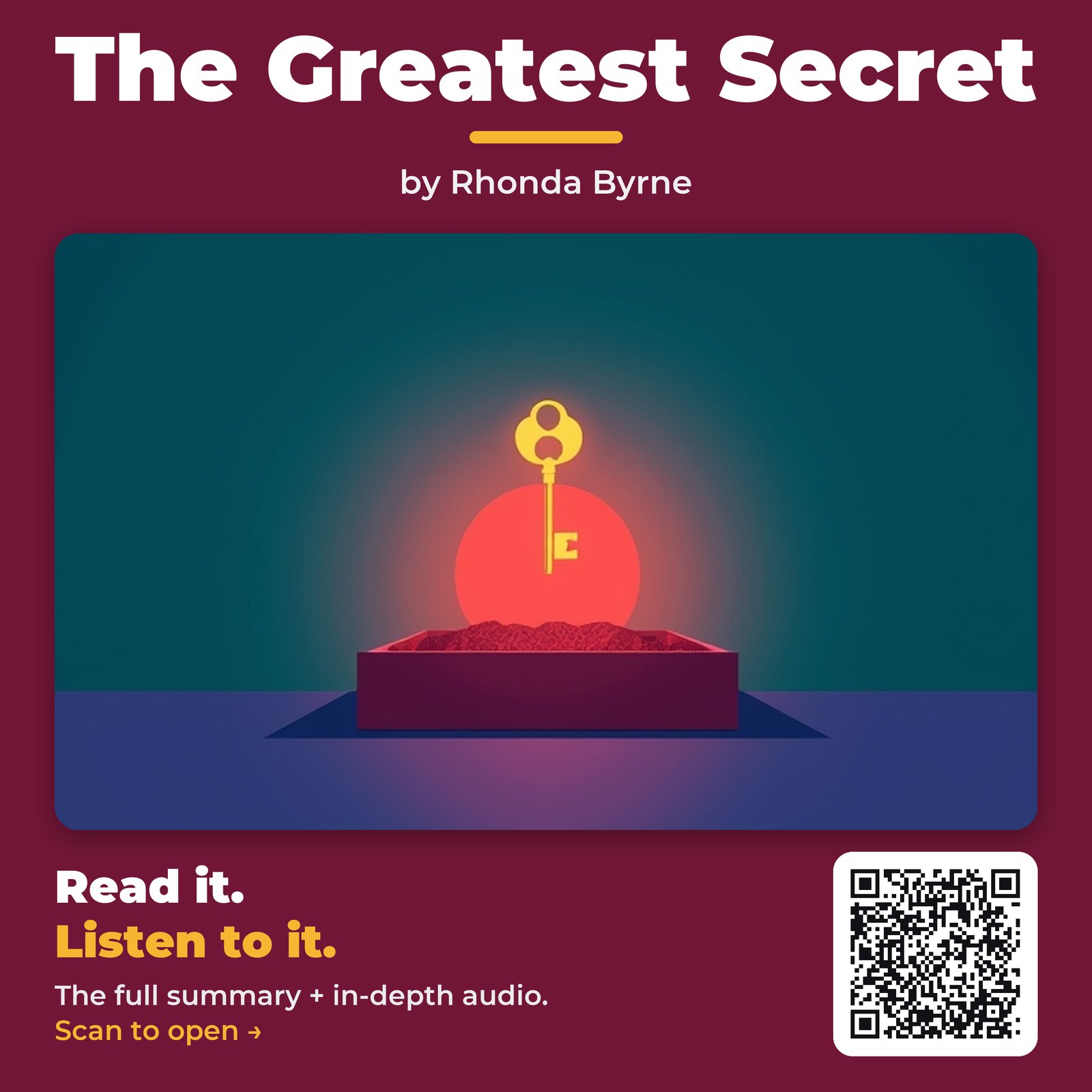 The Greatest Secret — by Rhonda Byrne