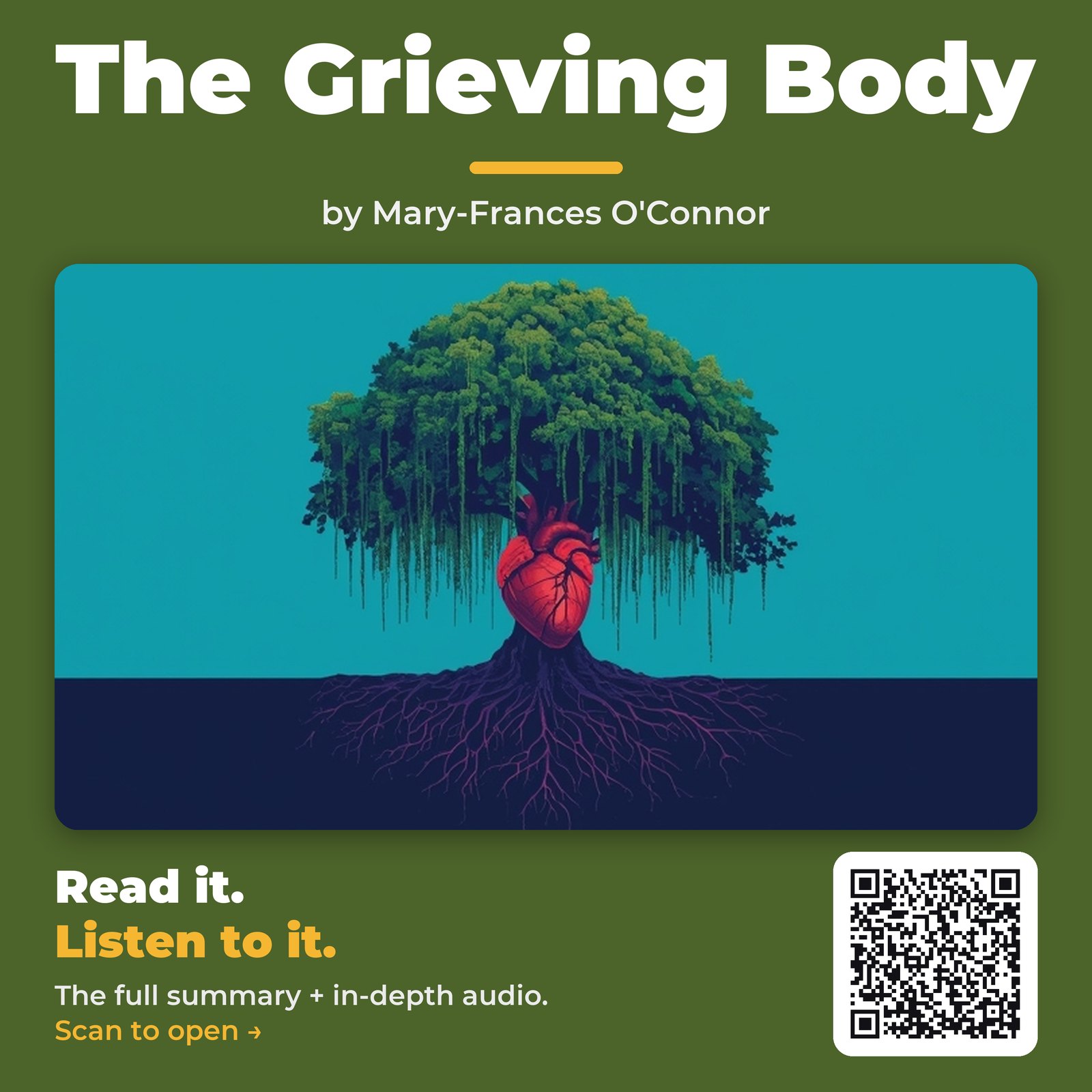 The Grieving Body — by Mary-Frances O’Connor