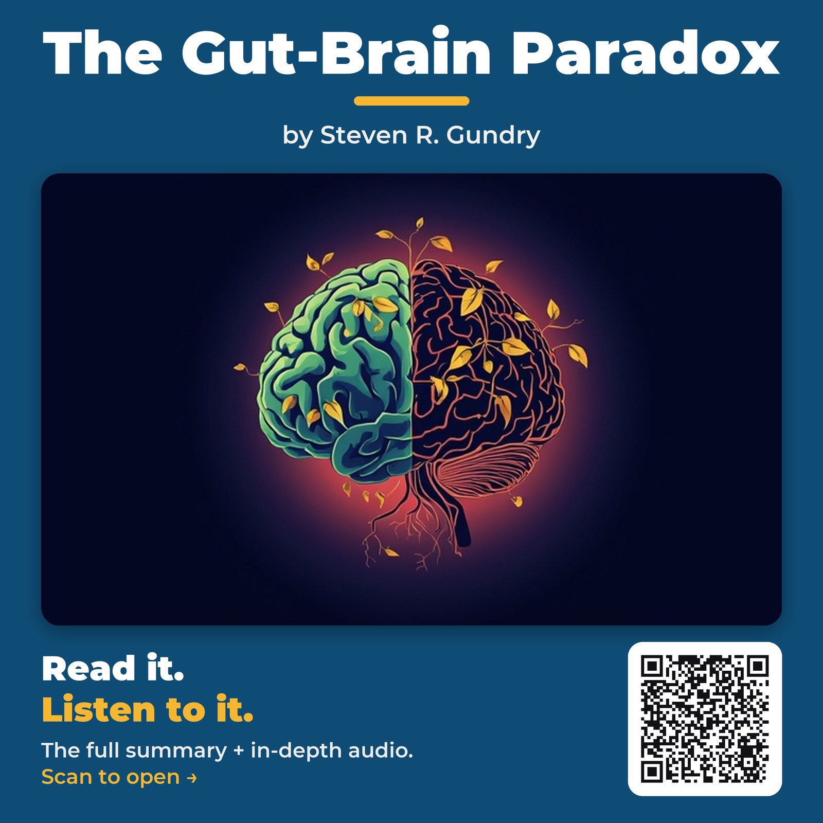 The Gut-Brain Paradox — by Steven R. Gundry