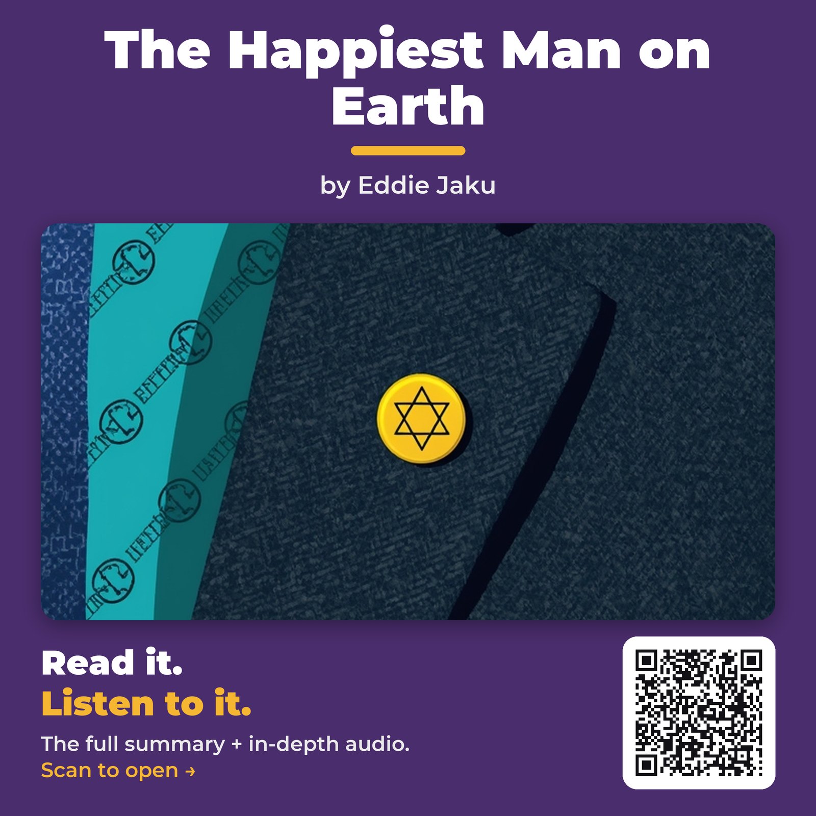 The Happiest Man on Earth — by Eddie Jaku