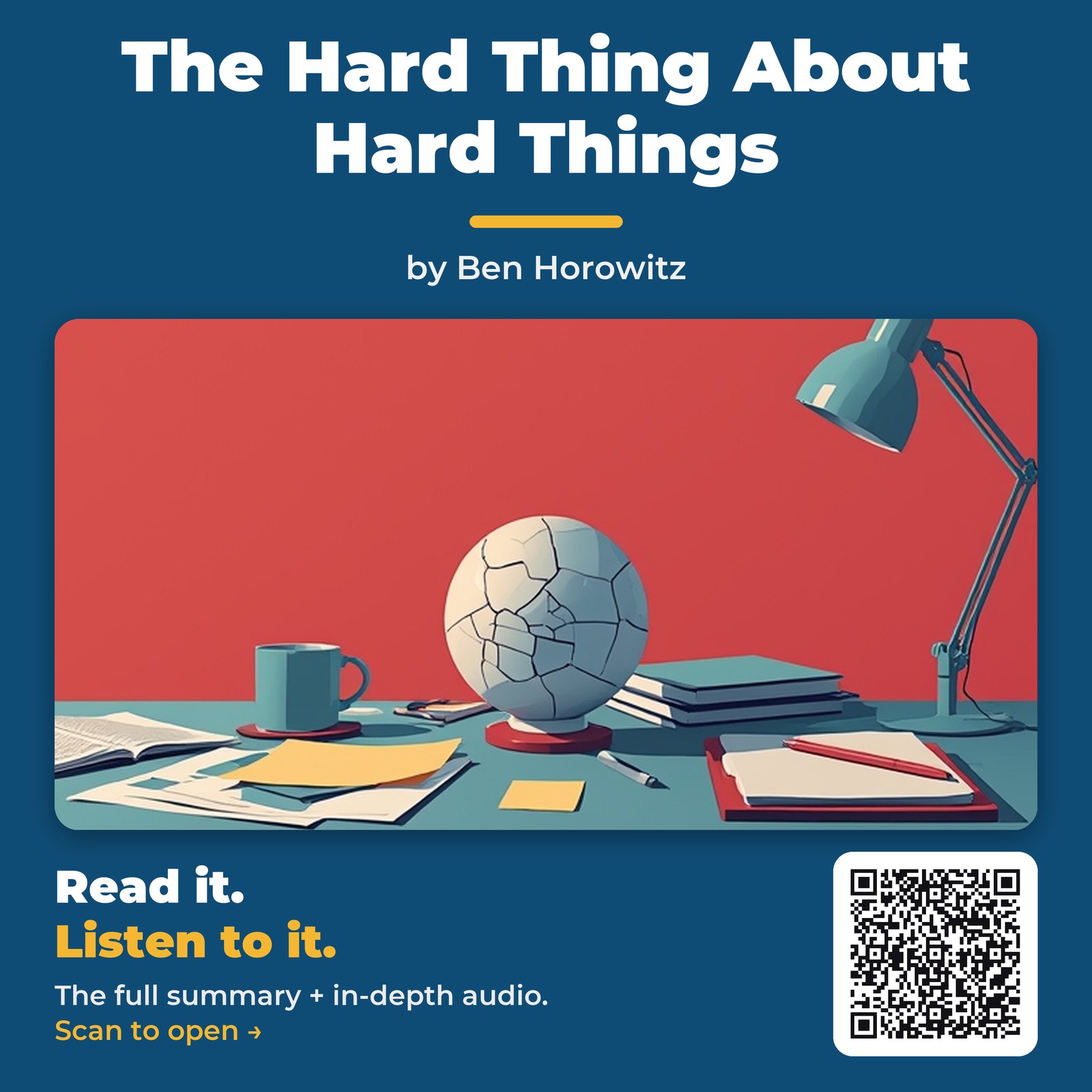 The Hard Thing About Hard Things — by Ben Horowitz
