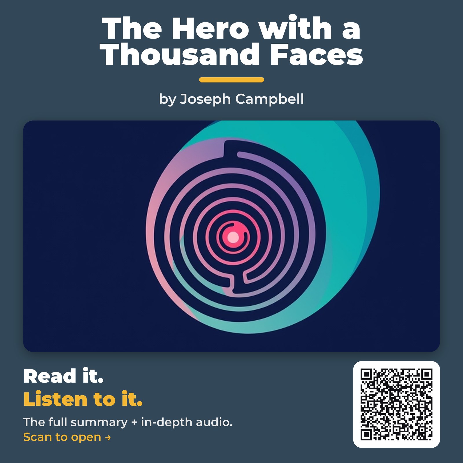 The Hero with a Thousand Faces — by Joseph Campbell