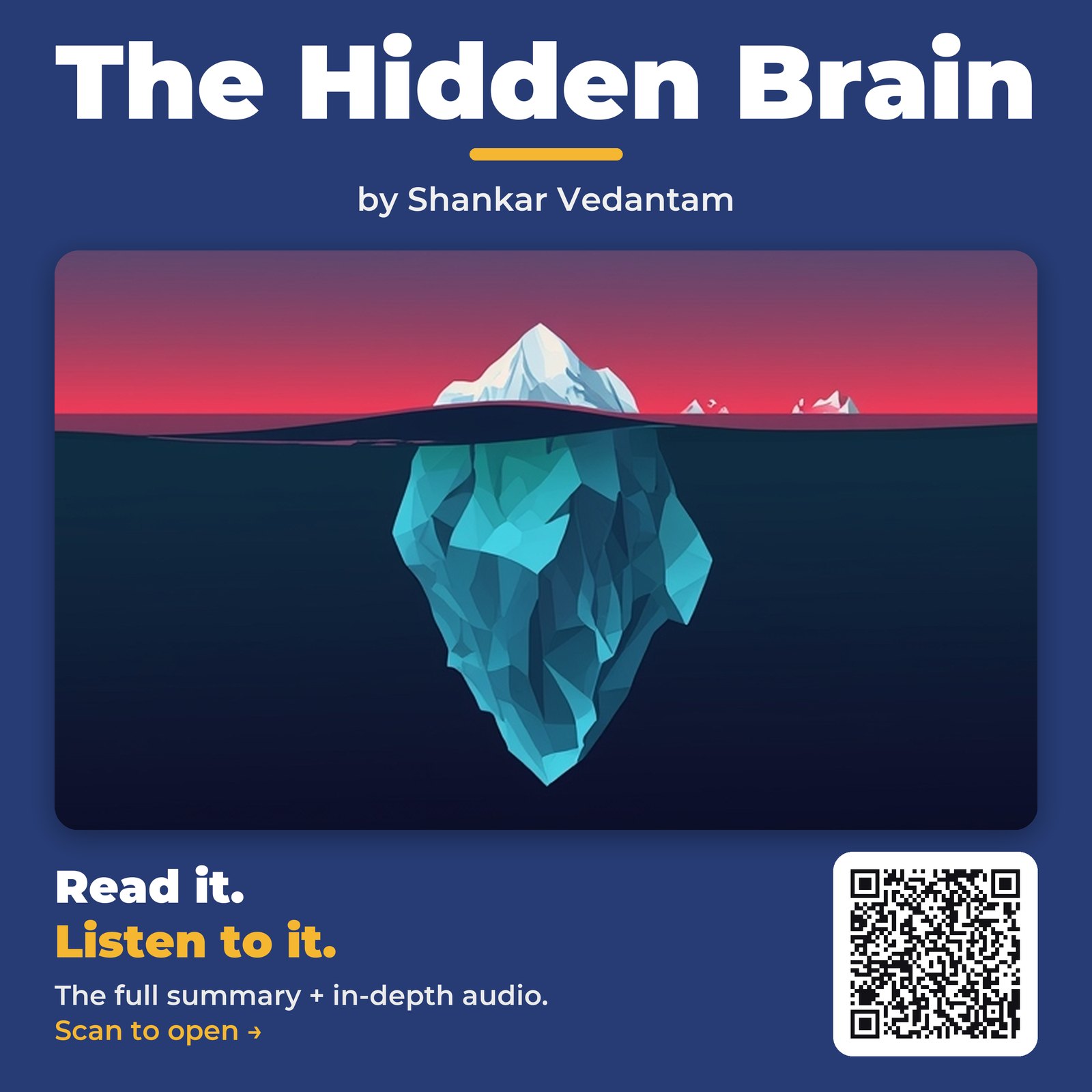 The Hidden Brain — by Shankar Vedantam