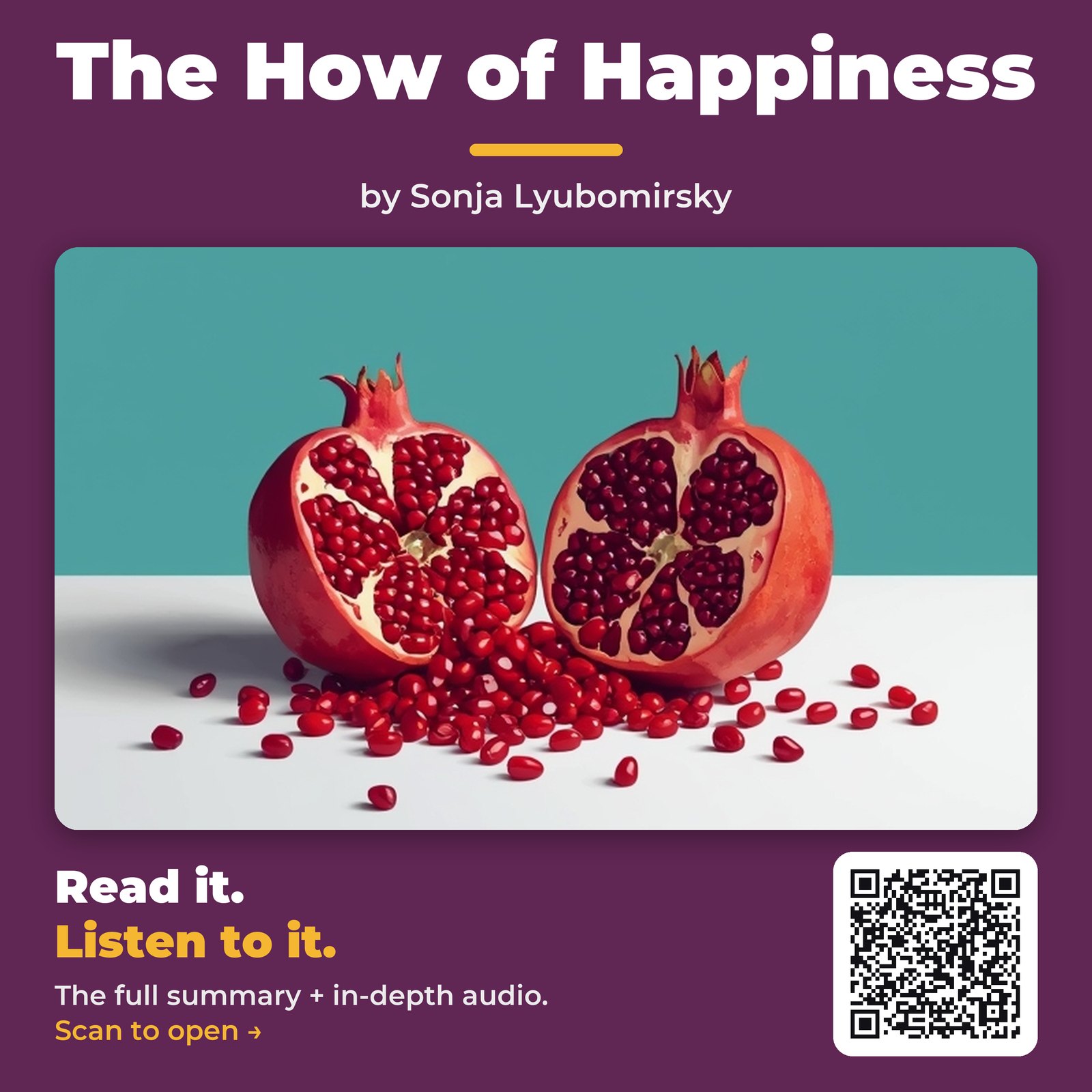 The How of Happiness — by Sonja Lyubomirsky