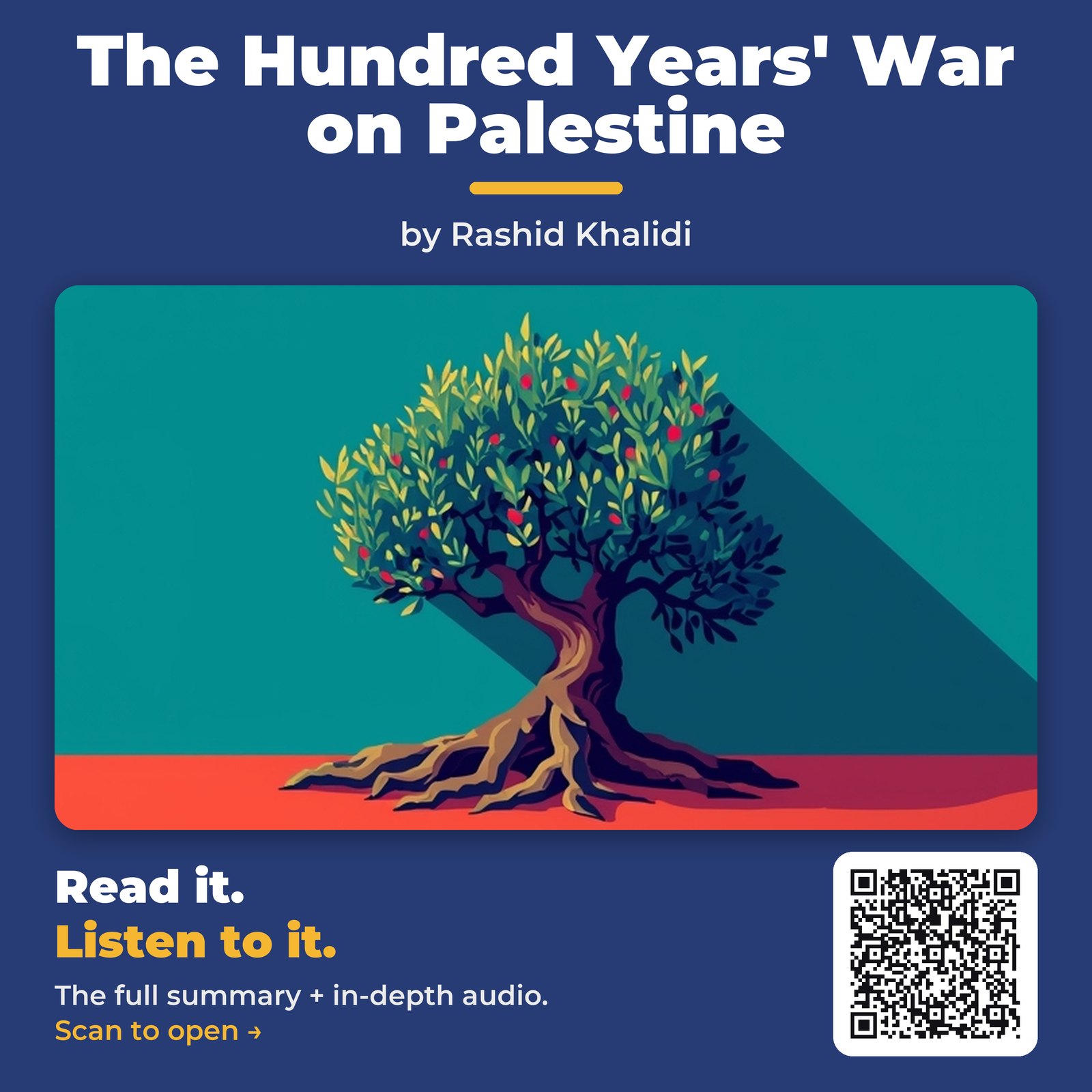 The Hundred Years’ War on Palestine — by Rashid Khalidi