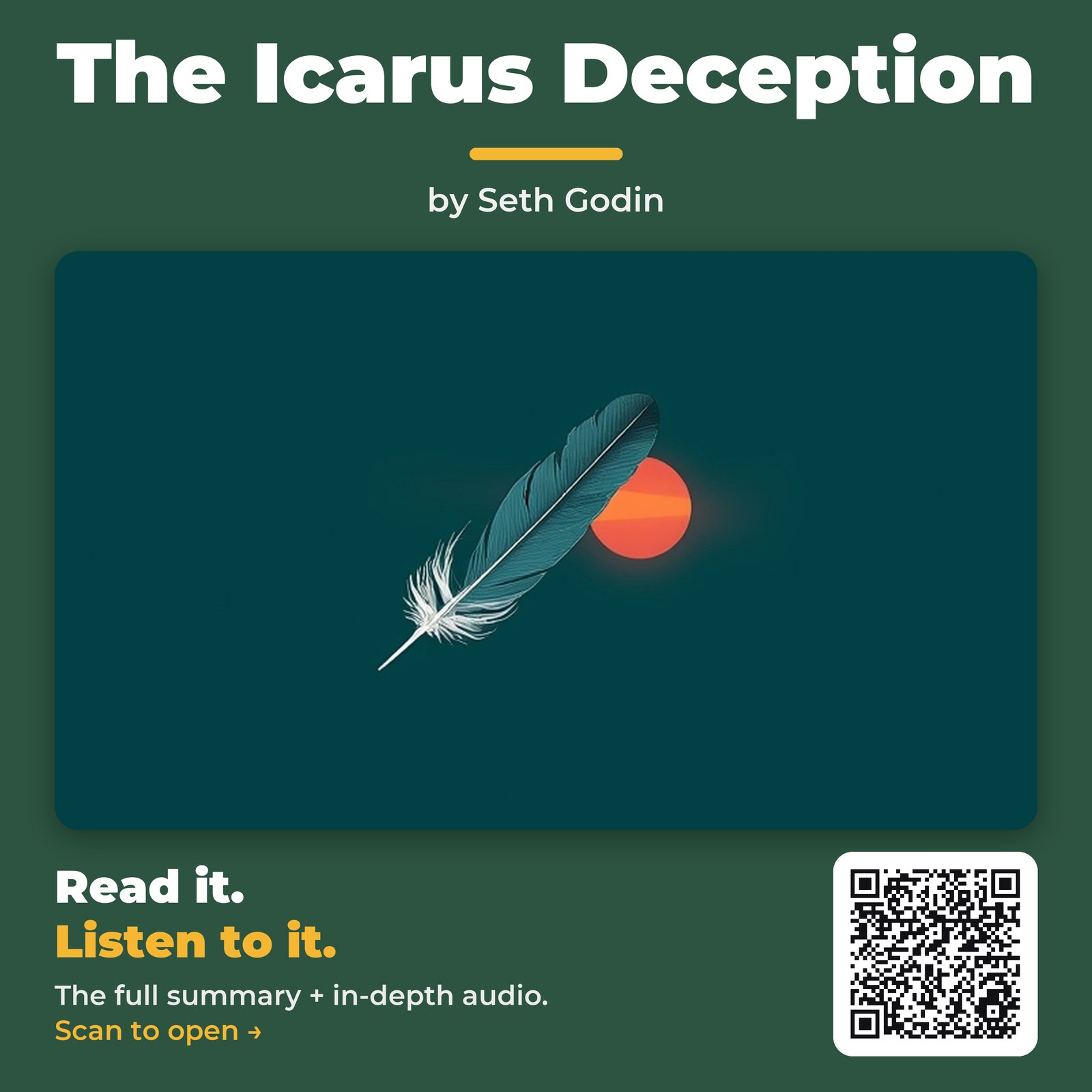 The Icarus Deception — by Seth Godin