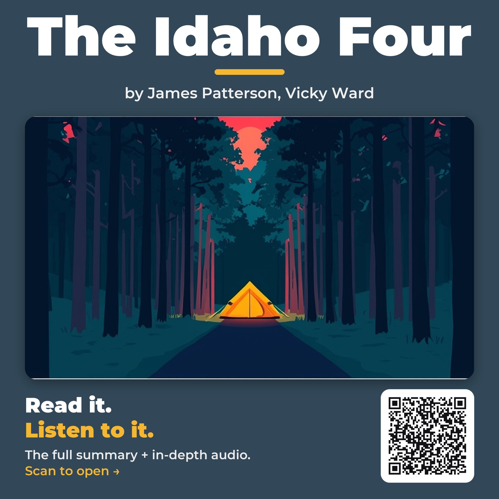 The Idaho Four — by James Patterson, Vicky Ward