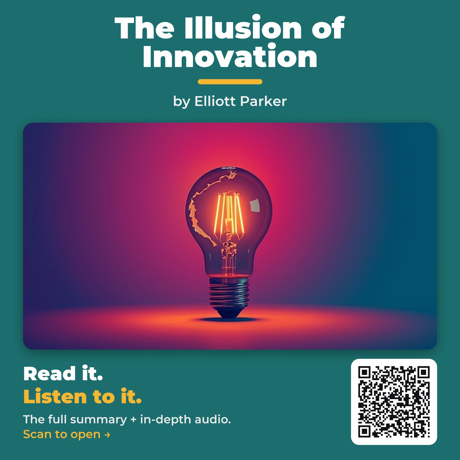The Illusion of Innovation — by Elliott Parker
