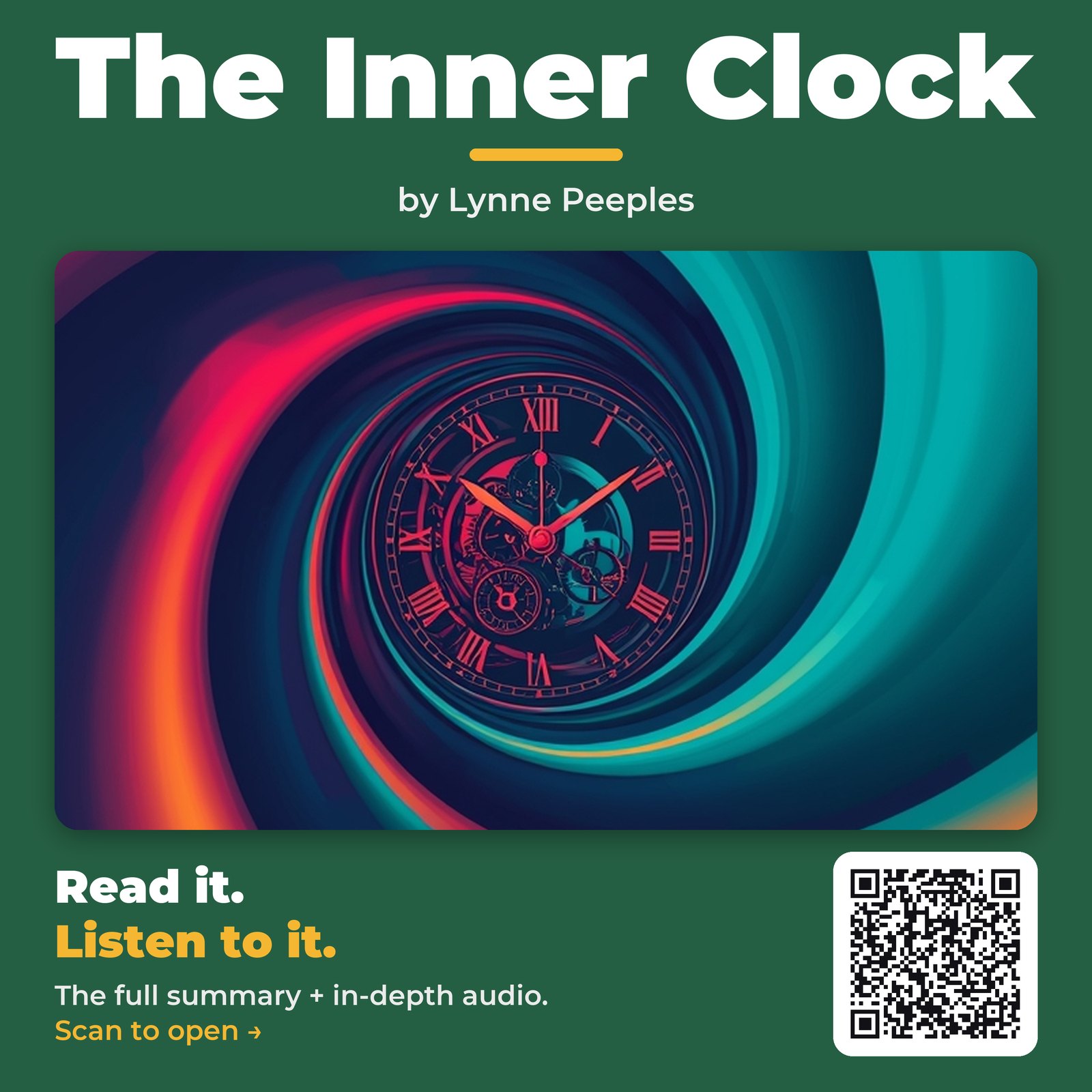 The Inner Clock — by Lynne Peeples