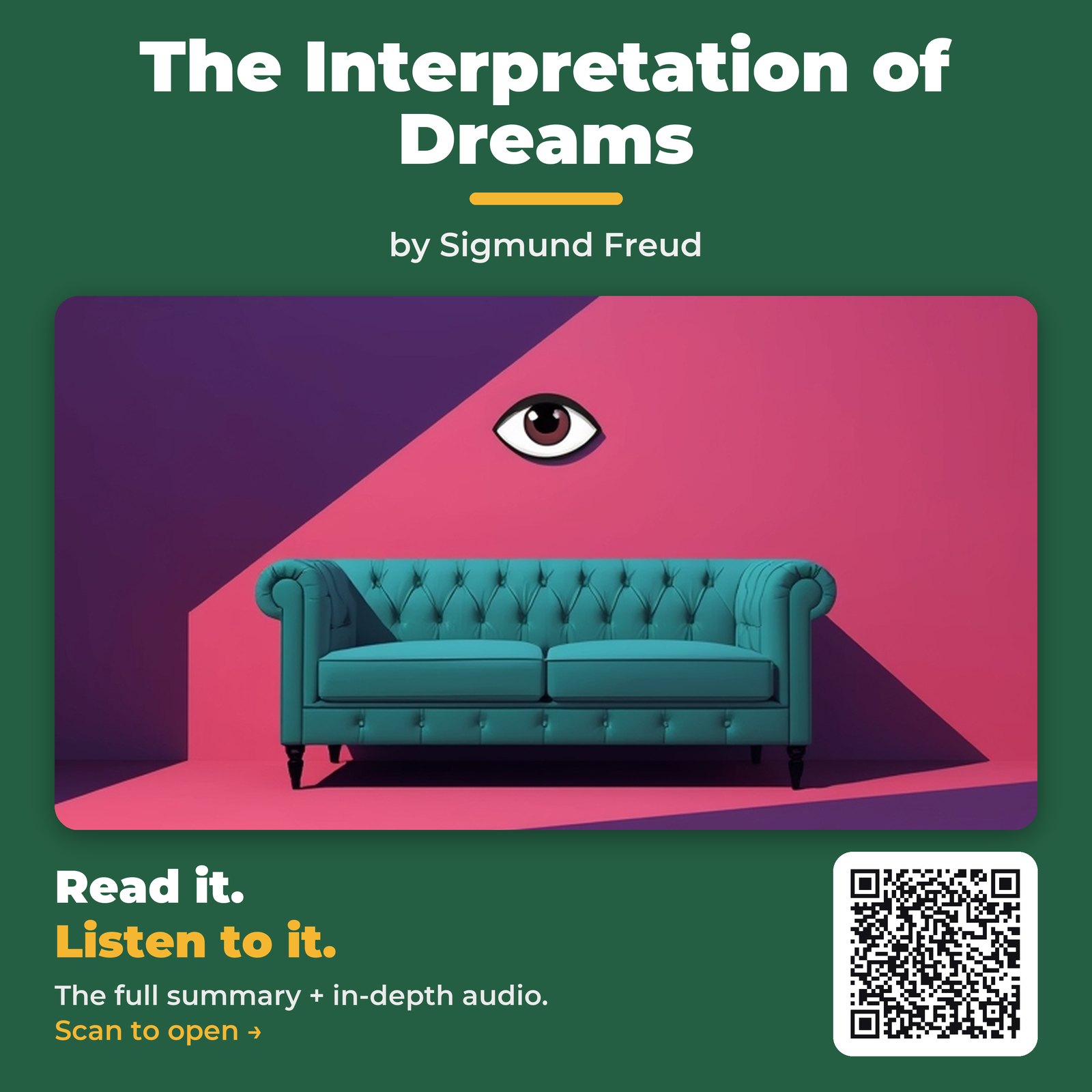 The Interpretation of Dreams — by Sigmund Freud