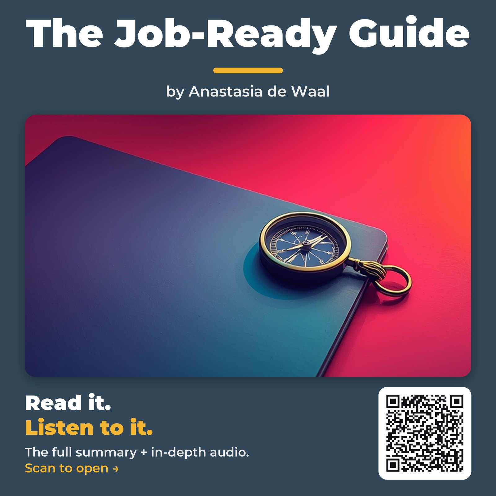 The Job-Ready Guide — by Anastasia de Waal