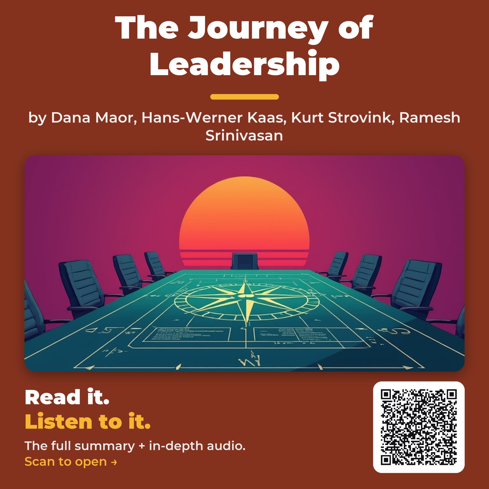 The Journey of Leadership — by Dana Maor, Hans-Werner Kaas, Kurt Strovink, Ramesh Srinivasan