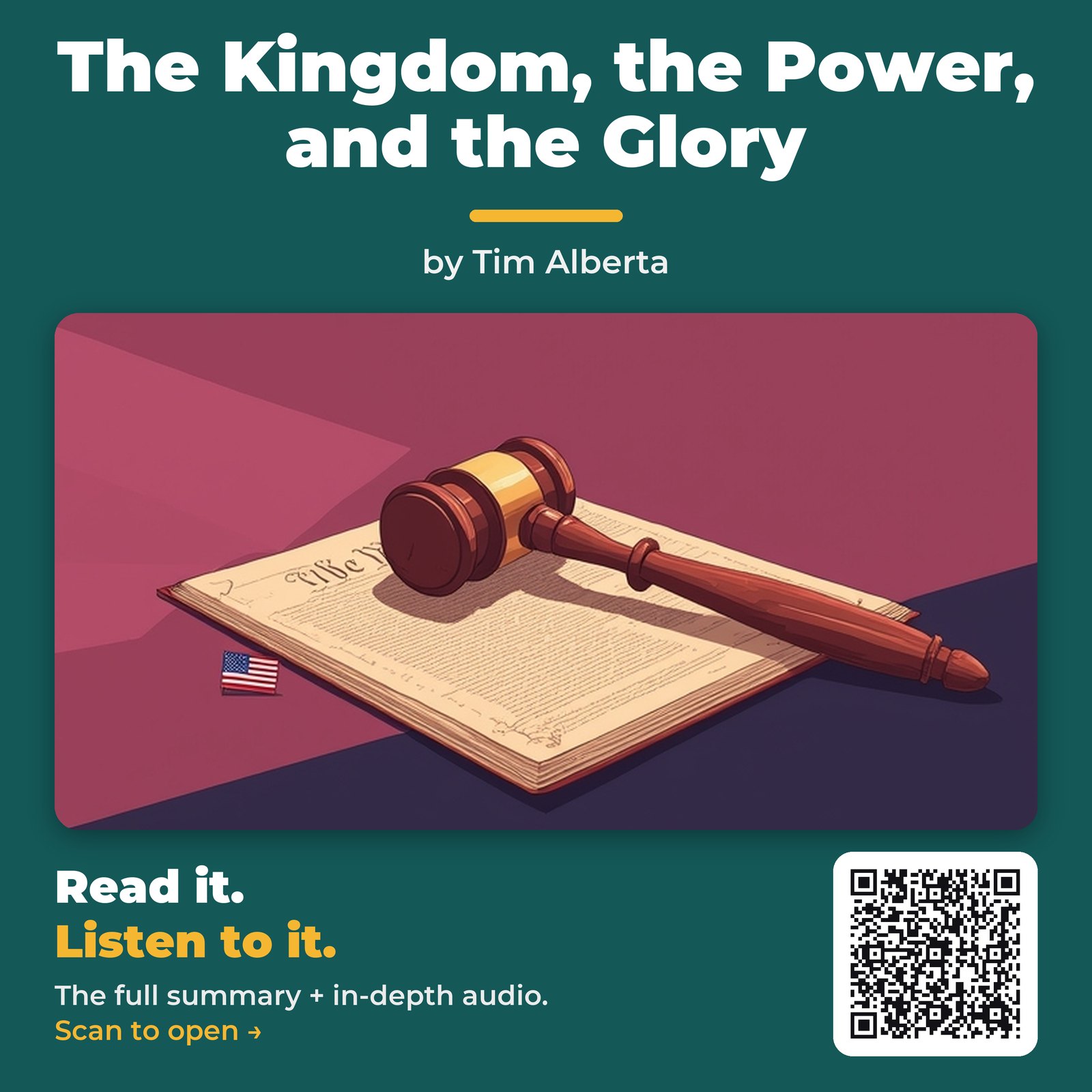 The Kingdom, the Power, and the Glory — by Tim Alberta