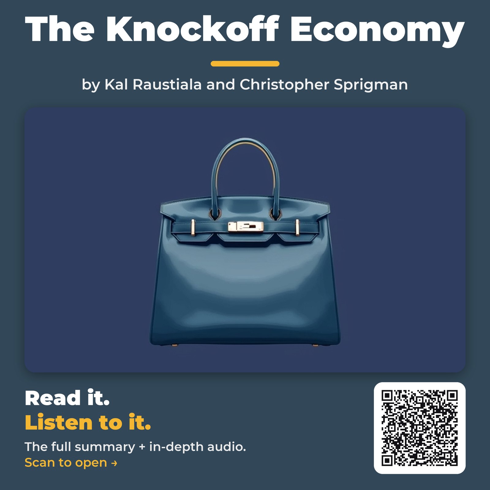 The Knockoff Economy — by Kal Raustiala and Christopher Sprigman