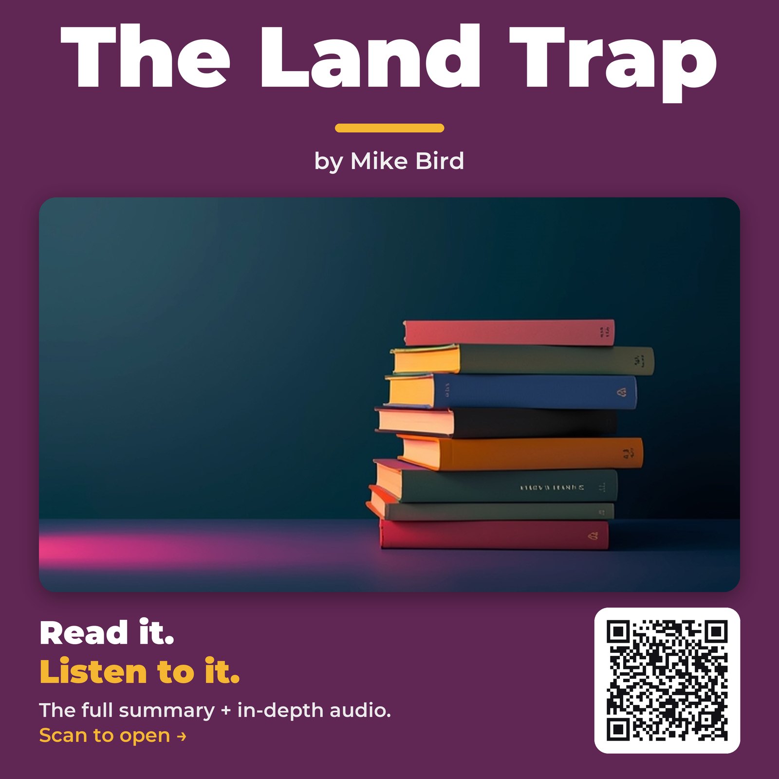 The Land Trap — by Mike Bird
