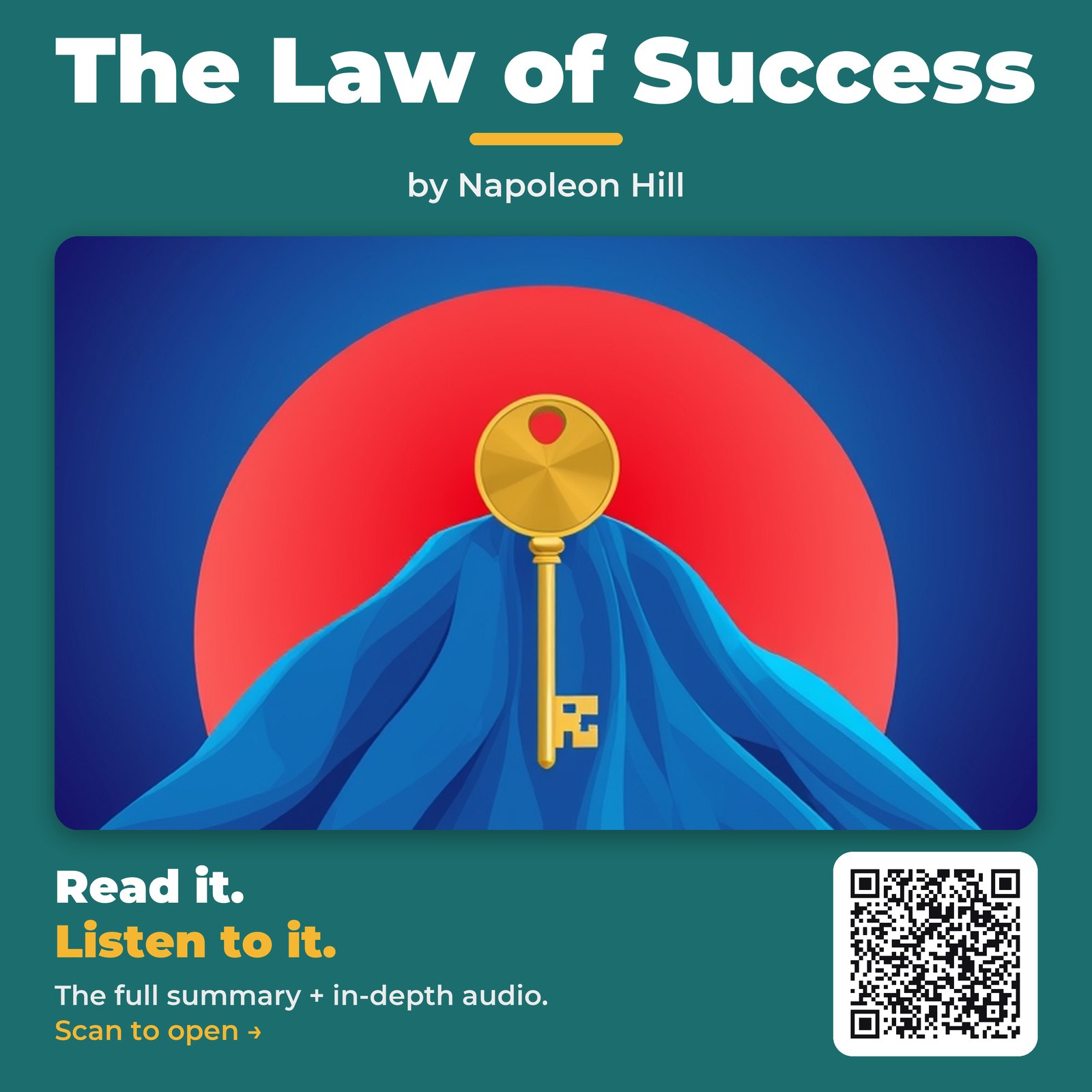The Law of Success — by Napoleon Hill