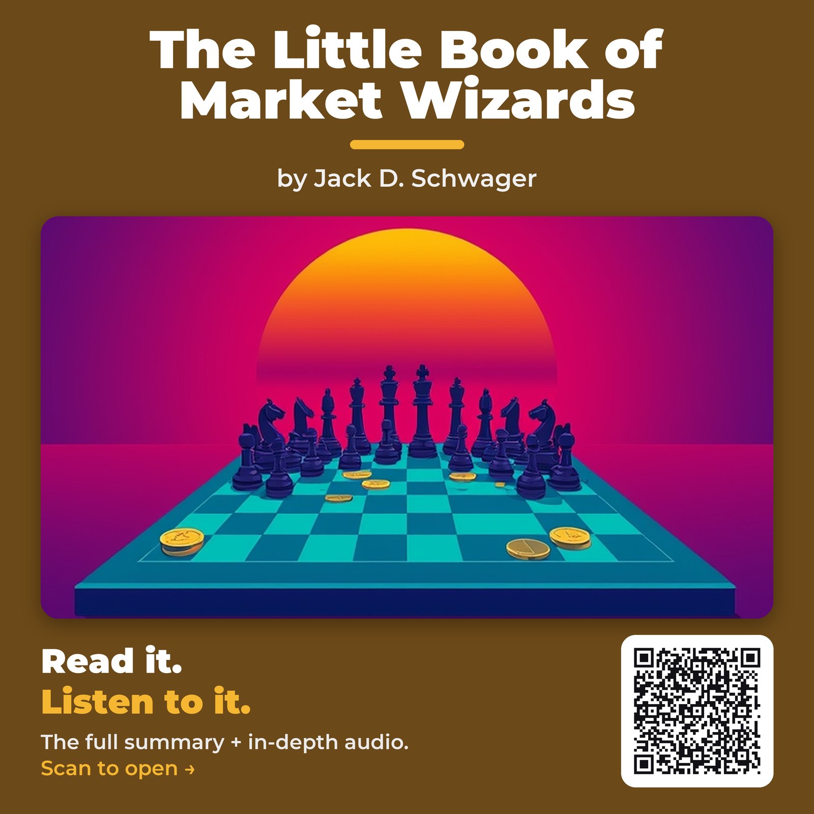 The Little Book of Market Wizards — by Jack D. Schwager