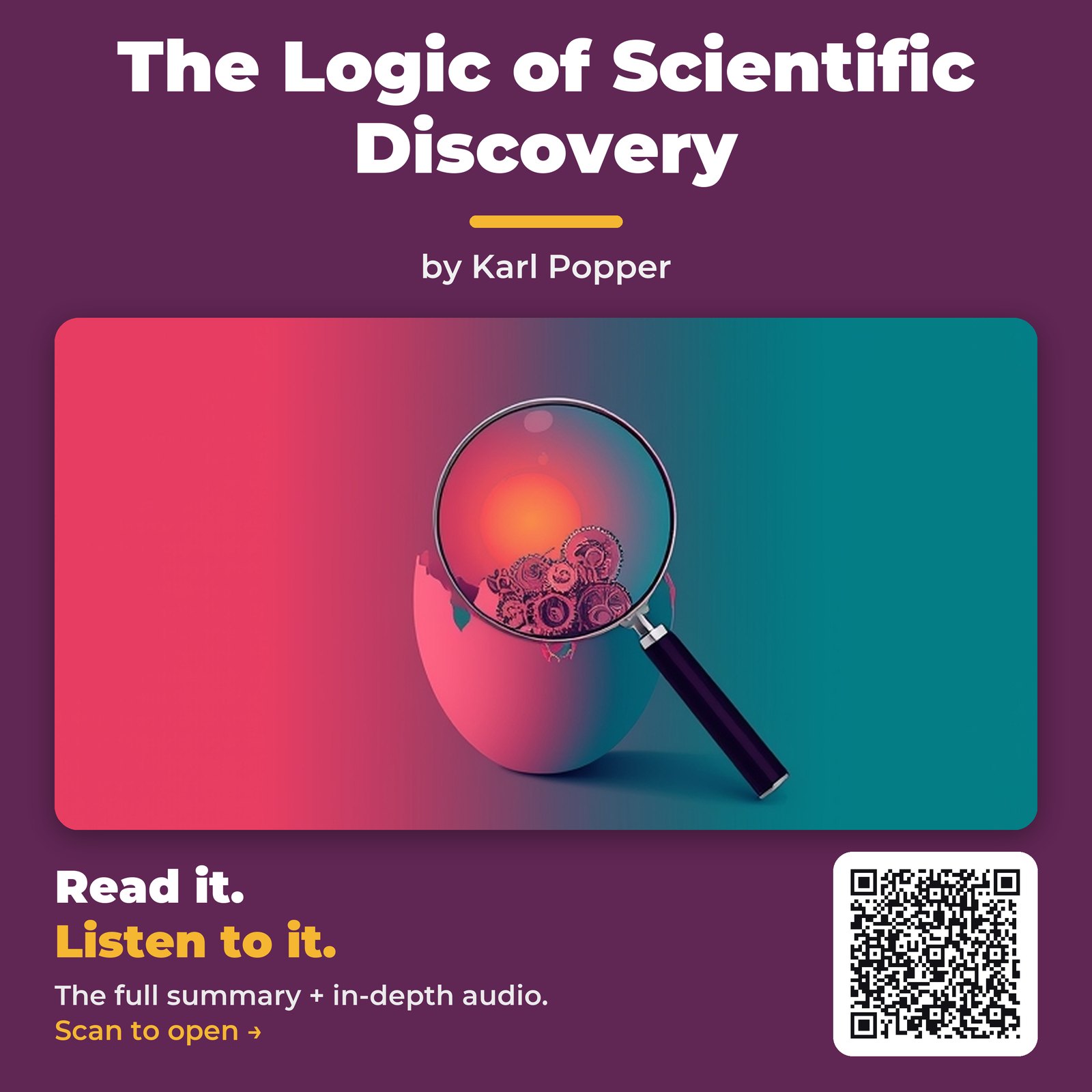 The Logic of Scientific Discovery — by Karl Popper